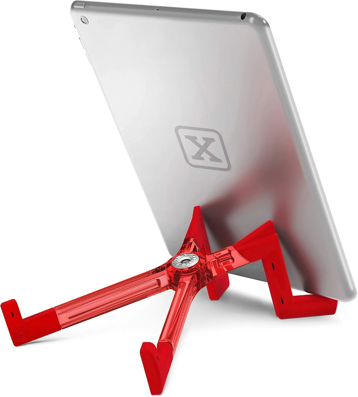 پایه نگهدارنده تبلت جهانی KEKO - سازگار با اپل آیپد، سامسونگ گلکسی، کیندل فایر، کتابخوان های الکترونیکی، تلفن های هوشمند و موارد دیگر - قرمز