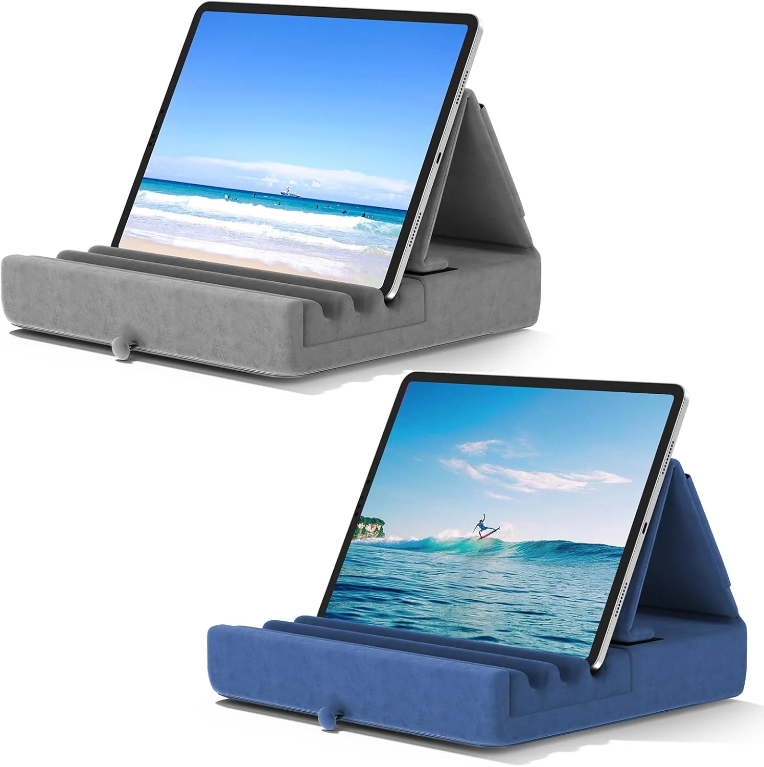 نگهدارنده تبلت KDD، پایه تاشو آیپد برای روی پا، تخت و میز