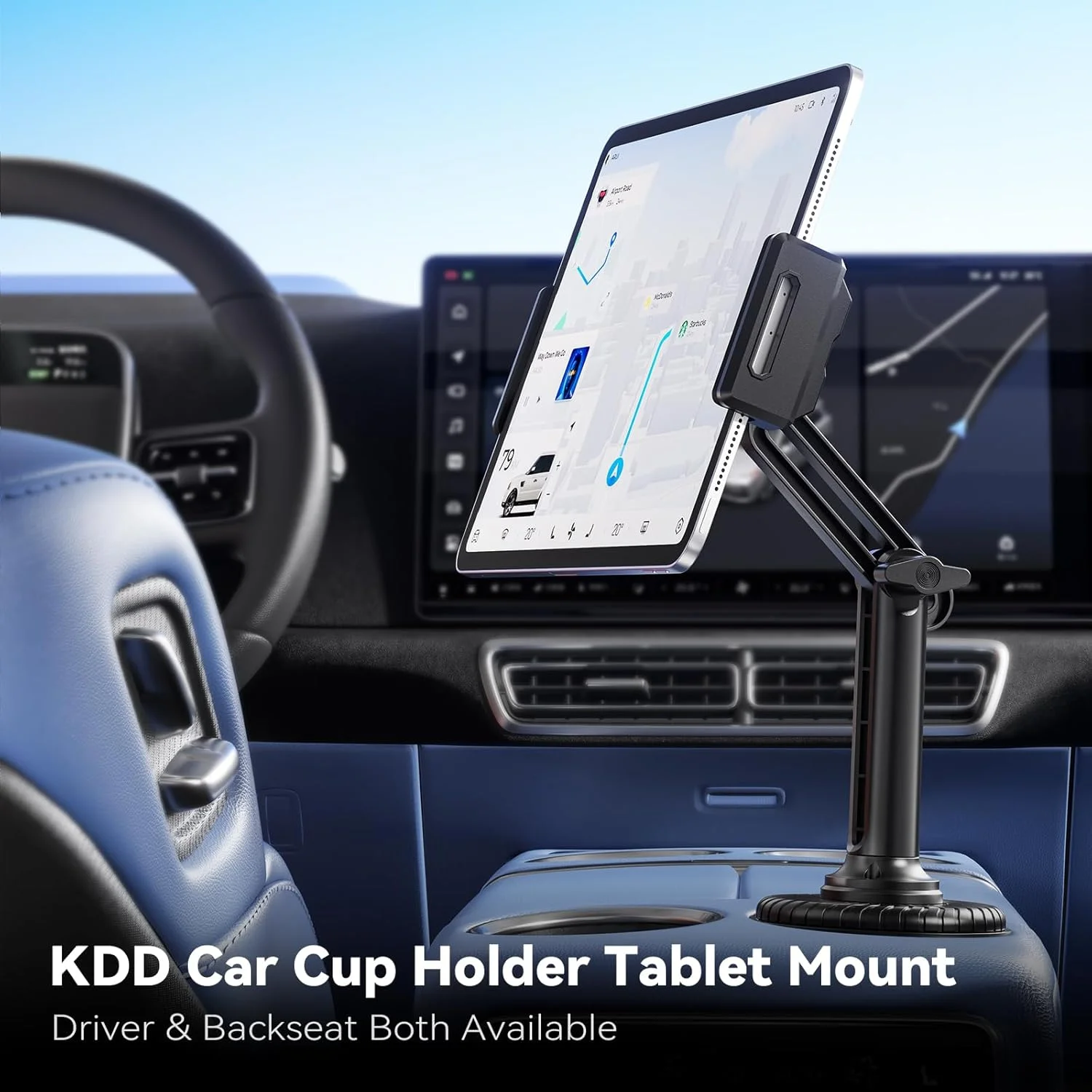نگهدارنده تبلت KDD برای خودرو، پایه نگهدارنده آیپد با بازوی بلند قابل تنظیم برای نصب در کامیون، پایه نگهدارنده جهانی لیوانی خودرو مناسب برای تبلت و گوشی 4.7-13 اینچی برای آیپد پرو، گلکسی، سوییچ، لوازم جانبی سفر نگهدارنده تبلت KDD برای خودرو، پایه نگهدارنده آیپد با بازوی بلند قابل تنظیم برای نصب در کامیون، پایه نگهدارنده جهانی لیوانی خودرو مناسب برای تبلت و گوشی 4.7-13 اینچی برای آیپد پرو، گلکسی، سوییچ، لوازم جانبی سفر
