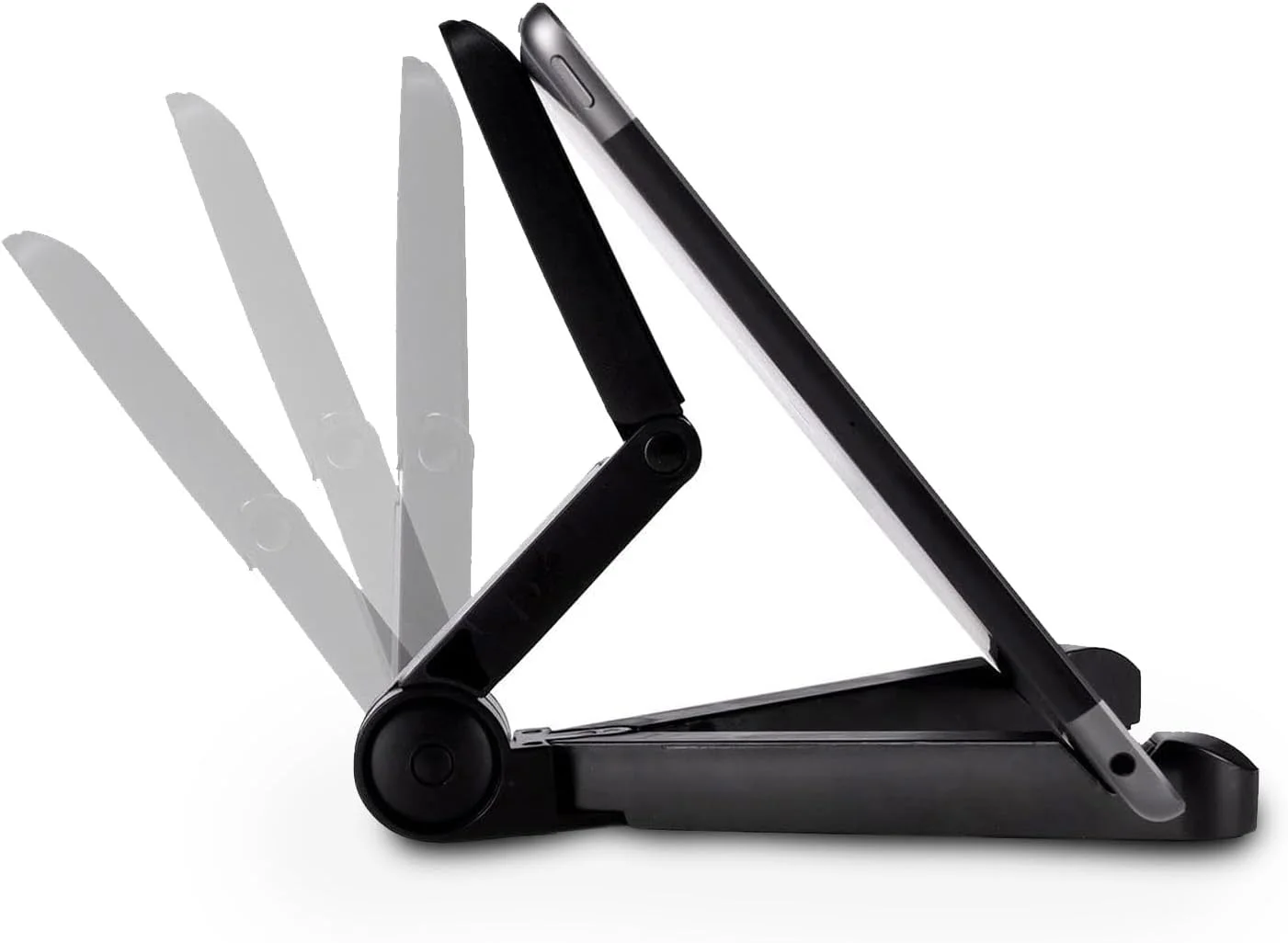 پایه تبلت Kado، نگهدارنده مانیتور قابل حمل قابل تنظیم، لوازم جانبی تاشو آیپد برای دفتر کار سازگار با Kindle، Switch، Surface Pro، iPad Pro/Air/Mini، iPhone Pro/Max/Plus