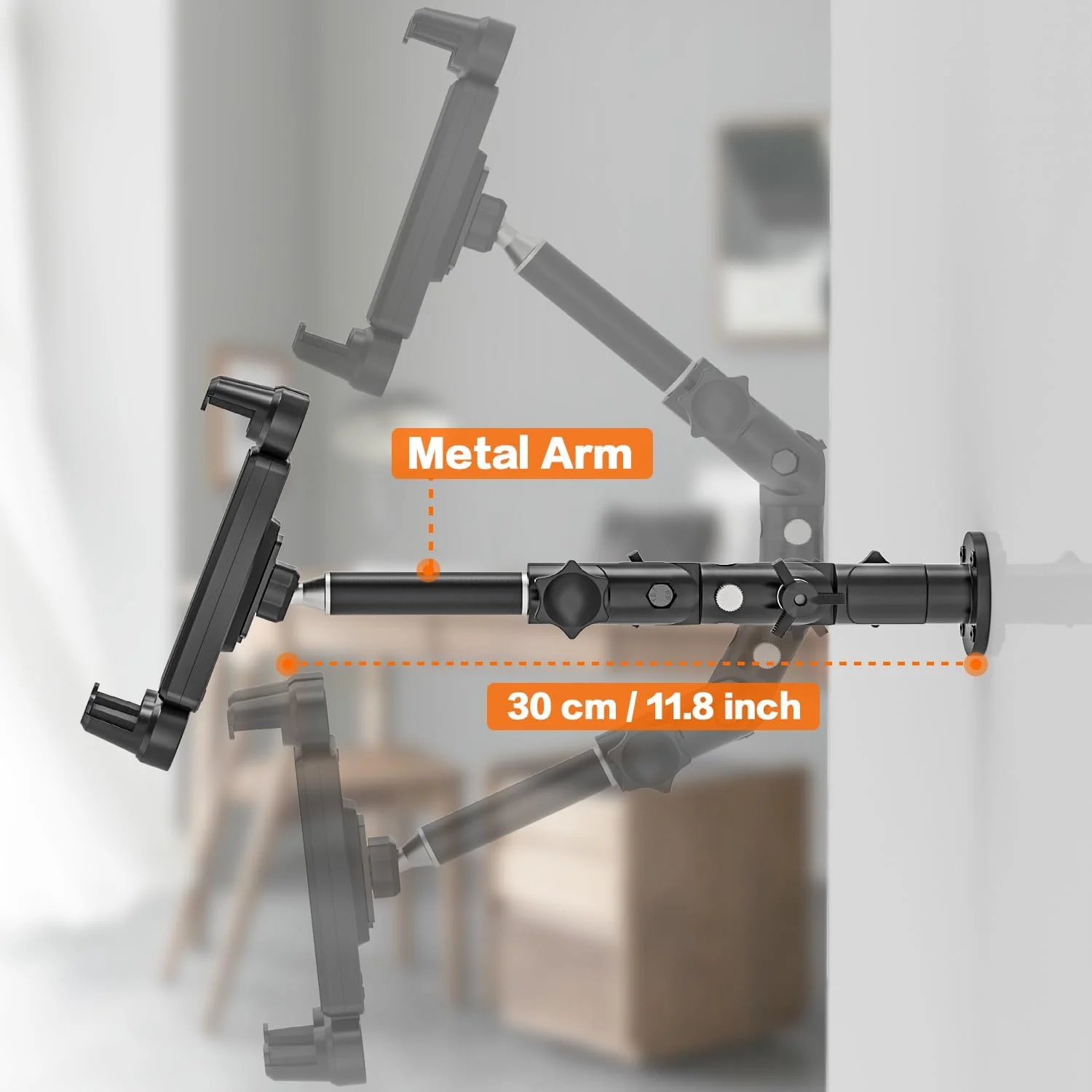 پایه تبلت برای کامیون، نگهدارنده آیپد برای خودرو، کامیون، وسایل نقلیه، میز و دیوار، بازوی آلومینیومی مقاوم برای تبلت خودرو مناسب برای آیپد/پرو/ایر/مینی/تلفن و همه دستگاه های 4.7-13.5 اینچی. پایه تبلت برای کامیون، نگهدارنده آیپد برای خودرو، کامیون، وسایل نقلیه، میز و دیوار، بازوی آلومینیومی مقاوم برای تبلت خودرو مناسب برای آیپد/پرو/ایر/مینی/تلفن و همه دستگاه های 4.7-13.5 اینچی.