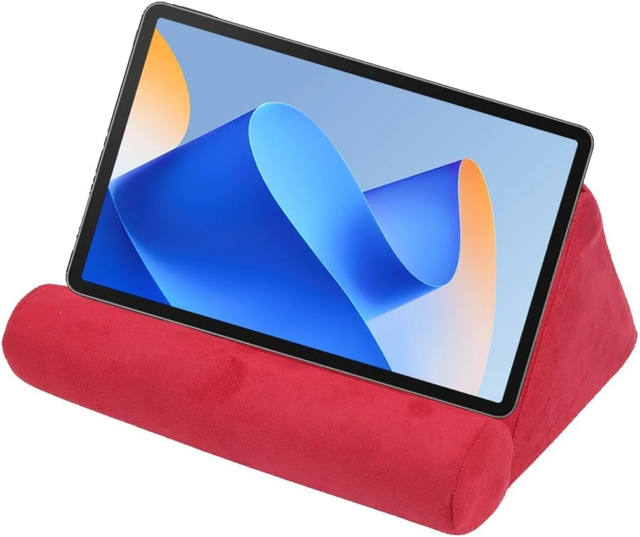 پایه نگهدارنده تبلت بالشتی، نگهدارنده تبلت بالشتی برای روی پا، نگهدارنده تبلت برای استفاده در تخت، نگهدارنده بالشتی پد، پایه کوسنی تبلت برای روی پا