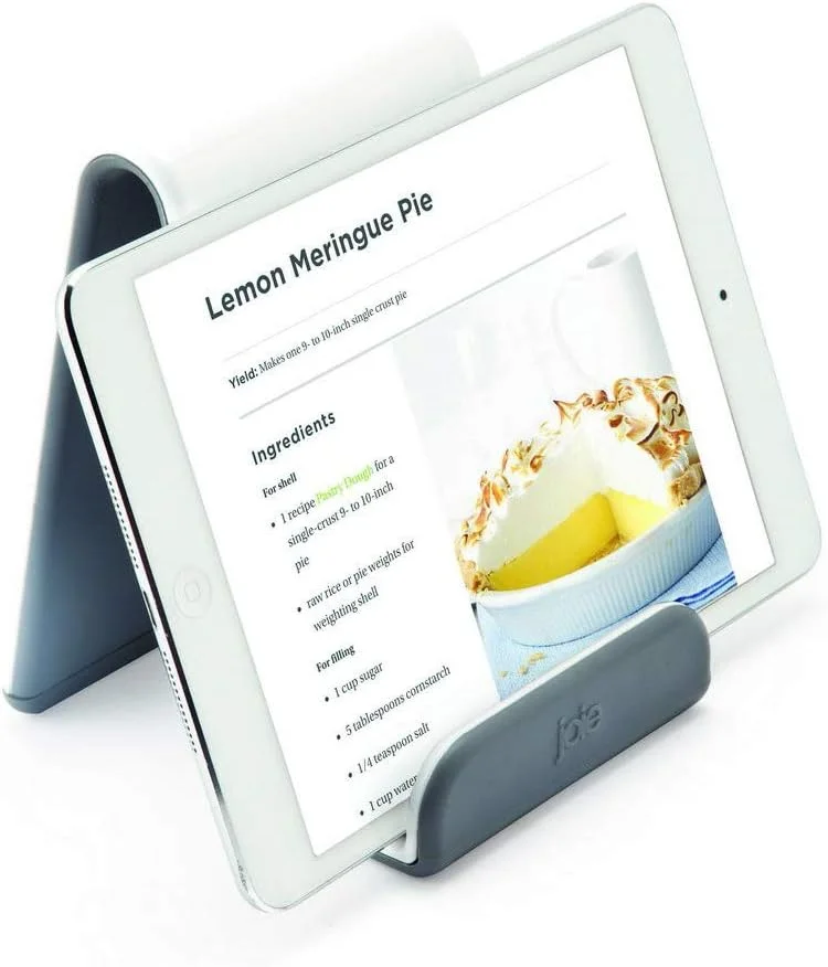 نگهدارنده کتاب آشپزی جویی، سفید، 13x10x14.5 سانتی متر