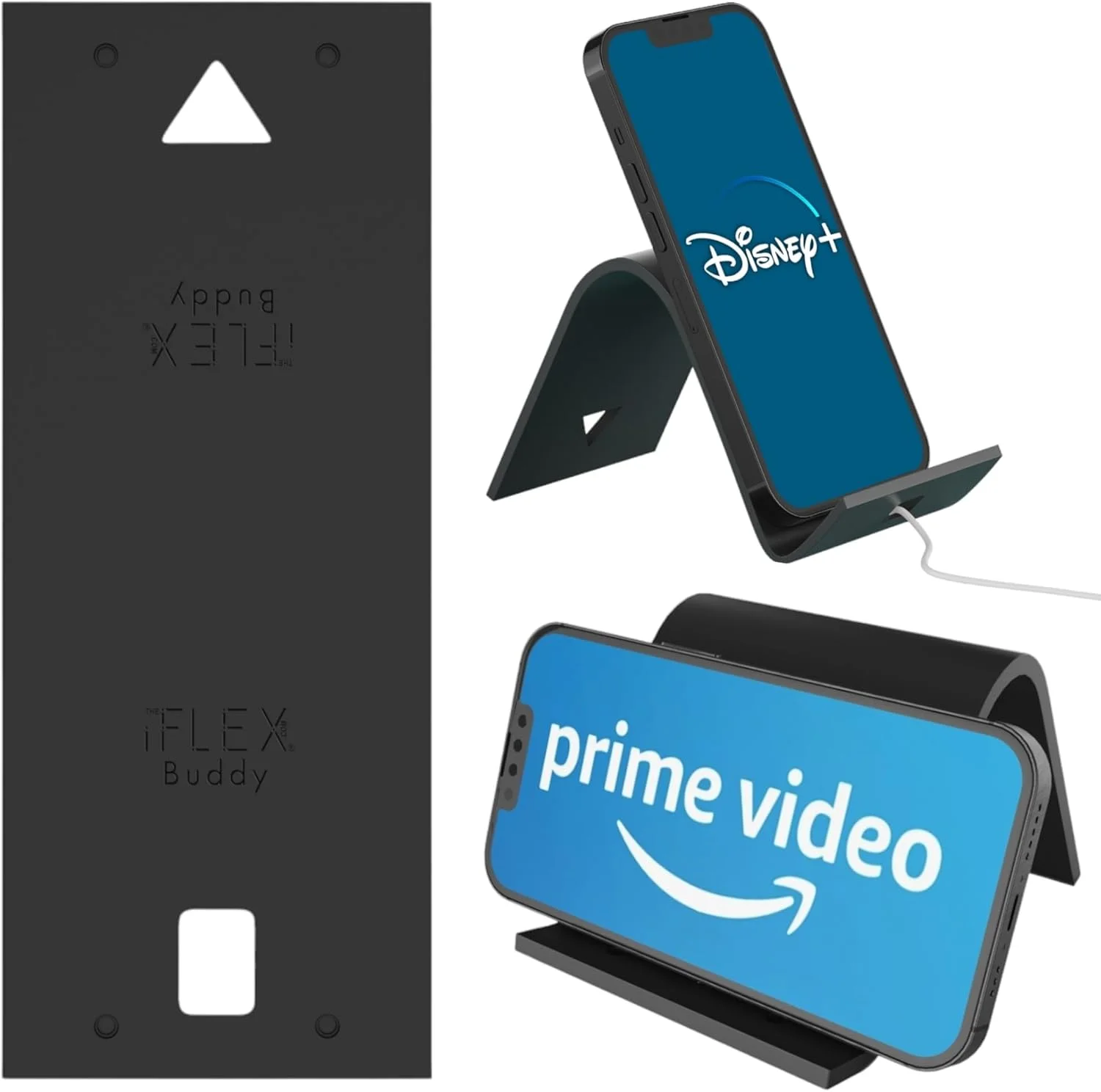 پایه نگهدارنده تبلت و موبایل iFLEX Buddy - ایده آل برای سفر هوایی، کار و استفاده در منزل - نگهدارنده انعطاف پذیر برای همه دستگاه های تلفن همراه - راه حل نهایی پایه تلفن همراه