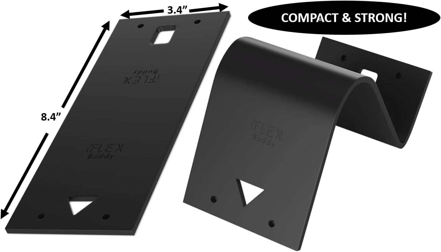 پایه نگهدارنده تبلت و موبایل iFLEX Buddy - ایده آل برای سفر هوایی، کار و استفاده در منزل - نگهدارنده انعطاف پذیر برای همه دستگاه های تلفن همراه - راه حل نهایی پایه تلفن همراه