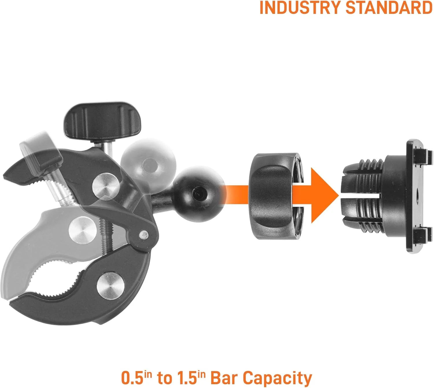 پایه دیواری تبلت iBOLT TabDock Point of Purchase - دارای 3 نگهدارنده تبلت، ایده آل برای برنامه های تحویل چندگانه (DoorDash، Uber Eats، Postmates و غیره). مناسب برای تبلت های 7 تا 10 اینچی