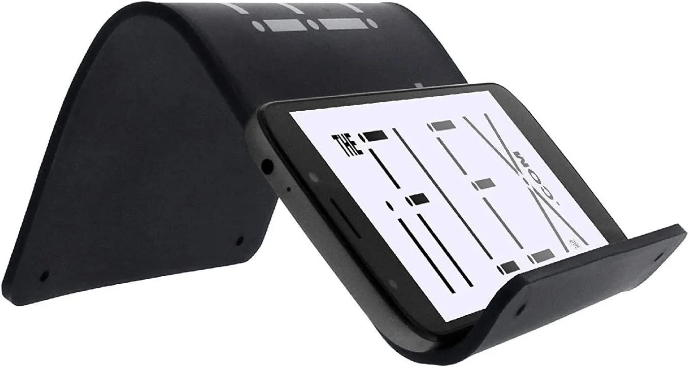 پایه نگهدارنده قابل تنظیم گوشی موبایل و تبلت iFLEX برای کار و خانه - نگهدارنده انعطاف پذیر تلفن، پایه عالی آیفون برای تماس های ویدیویی است و هر دستگاهی را نگه می دارد