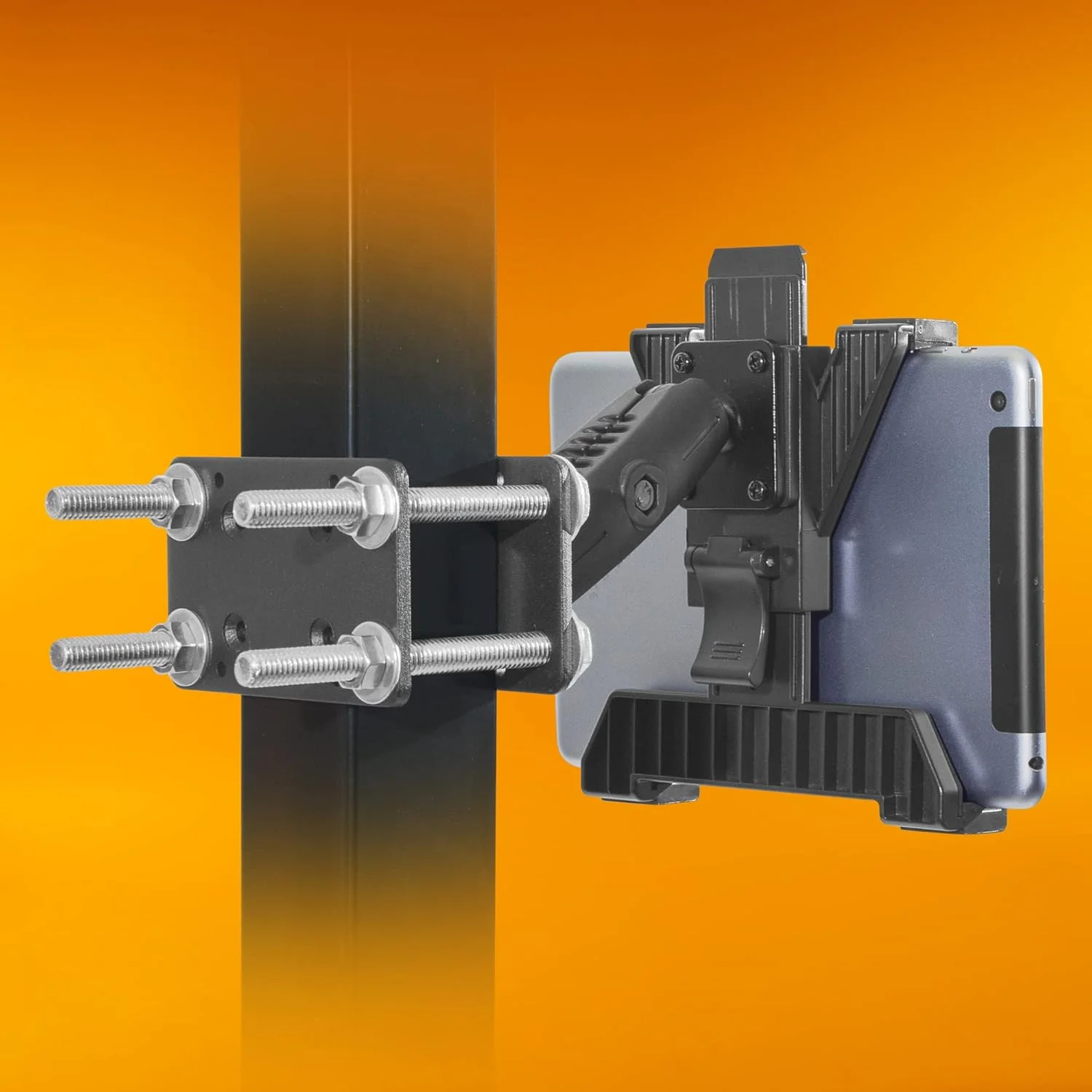 پایه نگهدارنده تبلت iBOLT TabDock Bizmount Pillar Mount - پایه تبلت سنگین برای لیفتراک و تبلت های 7-10 اینچی