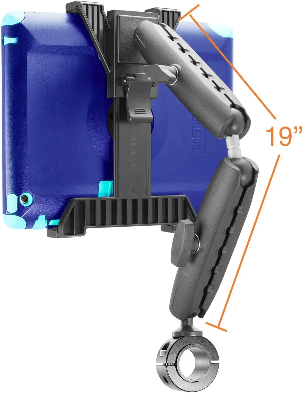 پایه نگهدارنده تبلت iBOLT TabDock برای ویلچر/تجهیزات ورزشی و غیره. مناسب برای تبلت های 7-10 اینچی (iPad، Samsung Galaxy Tab)