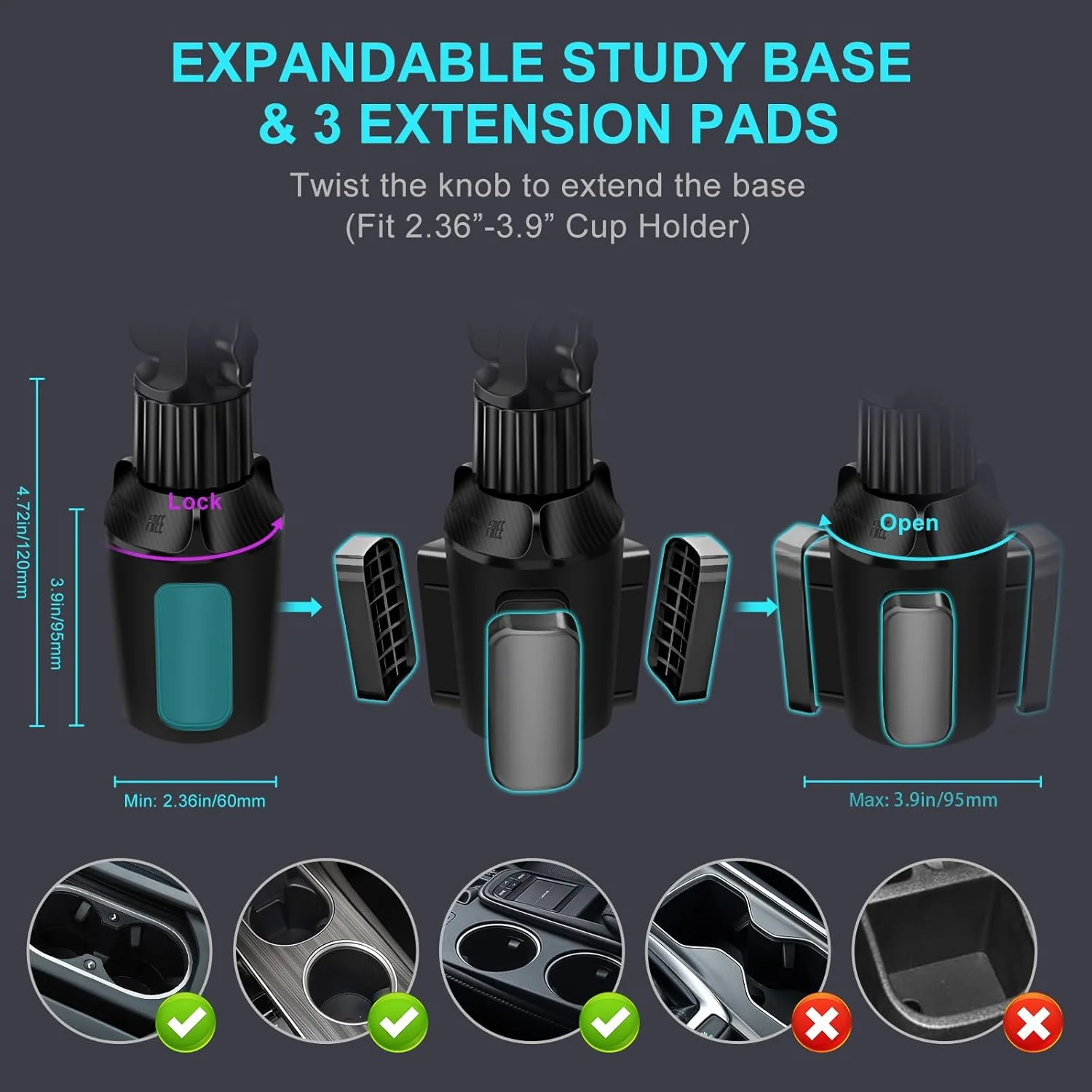 پایه نگهدارنده تبلت و گوشی داخل خودرو، قابل تنظیم 360 درجه، بازوی 15 اینچی، مناسب برای آیپد پرو 12.9/11/10.5/9.7/Air/Mini 6/5/4، سامسونگ گلکسی تب/زد فولد 6/5/4، آیفون 17/16/Pro، تبلت و گوشی 4.7-12.9 اینچی پایه نگهدارنده تبلت و گوشی داخل خودرو، قابل تنظیم 360 درجه، بازوی 15 اینچی، مناسب برای آیپد پرو 12.9/11/10.5/9.7/Air/Mini 6/5/4، سامسونگ گلکسی تب/زد فولد 6/5/4، آیفون 17/16/Pro، تبلت و گوشی 4.7-12.9 اینچی