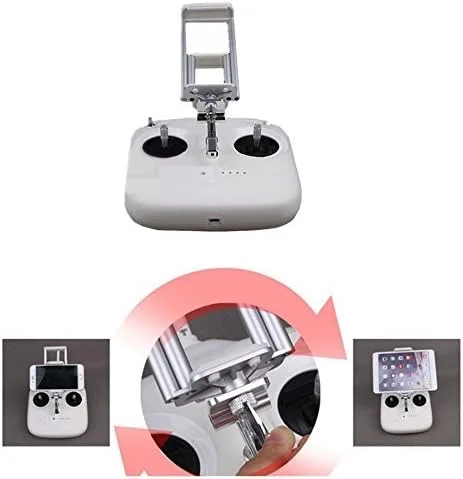 نگهدارنده تبلت و موبایل 2 در 1 گیره نگهدارنده توسعه یافته برای ریموت کنترل DJI Phantom 3 Standard Edition
