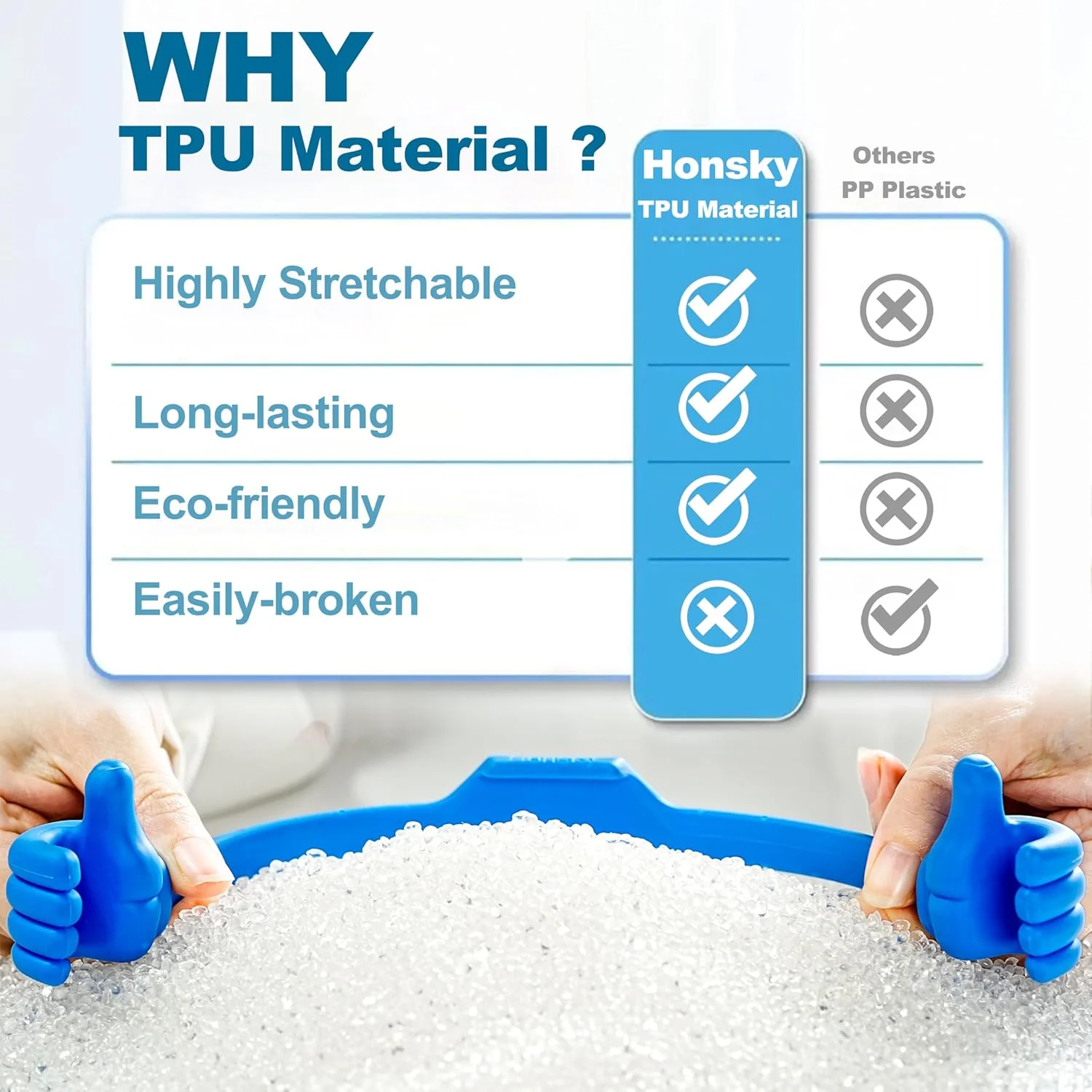 پایه نگهدارنده تبلت طرح انگشت شست هانسکی، نگهدارنده مانیتور قابل حمل برای دسکتاپ، بنفش جذاب و جهانی