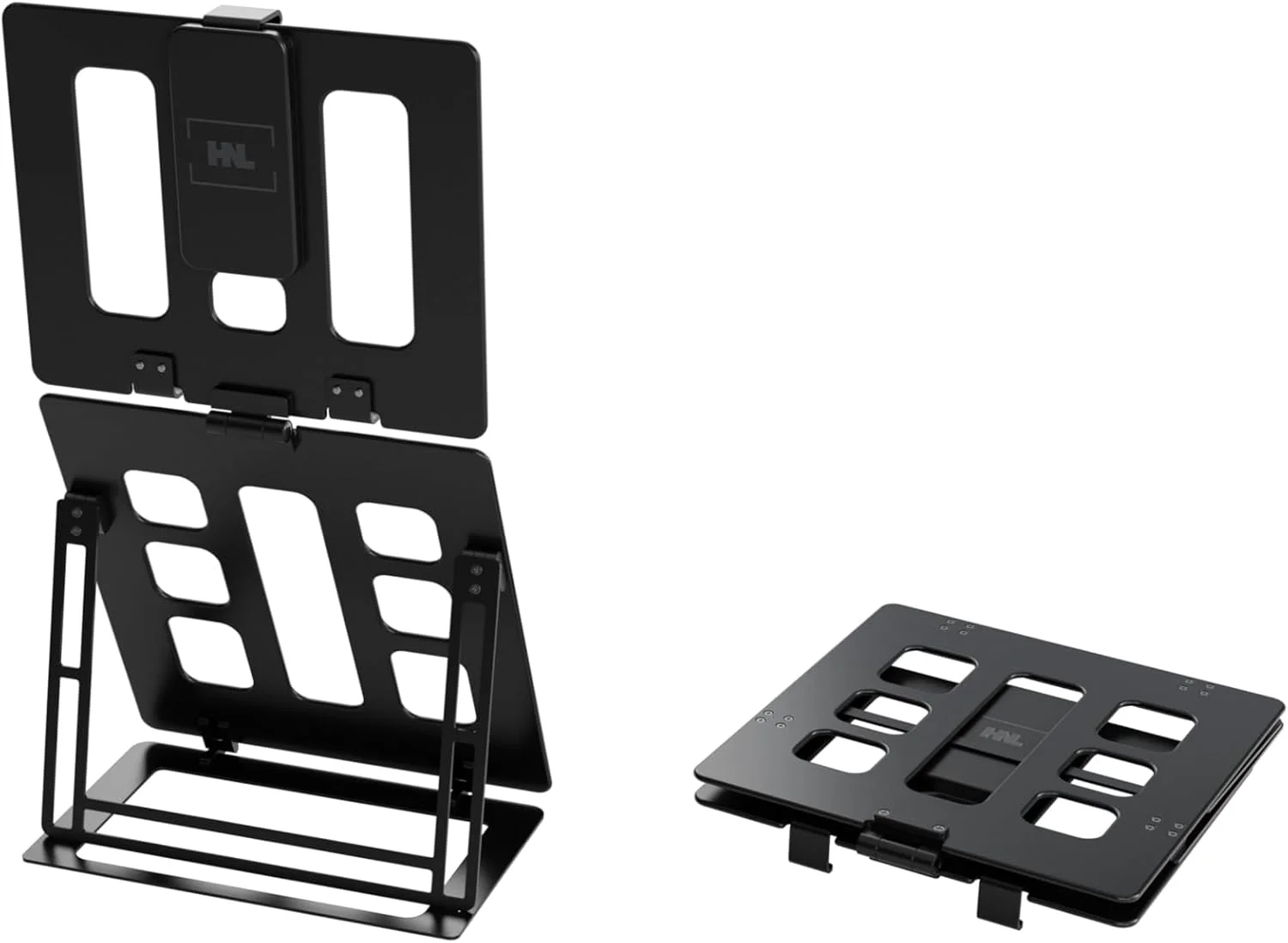 پایه مانیتور قابل حمل HNL، نگهدارنده آیپد و تبلت، گیره نگهدارنده، تاشو، قابل نصب روی میز کوچک، پشتیبانی از عرض صفحه نمایش 7.75 اینچ تا 10.75 اینچ، مسافرت با لپ تاپ، مشکی پایه مانیتور قابل حمل HNL، نگهدارنده آیپد و تبلت، گیره نگهدارنده، تاشو، قابل نصب روی میز کوچک، پشتیبانی از عرض صفحه نمایش 7.75 اینچ تا 10.75 اینچ، مسافرت با لپ تاپ، مشکی