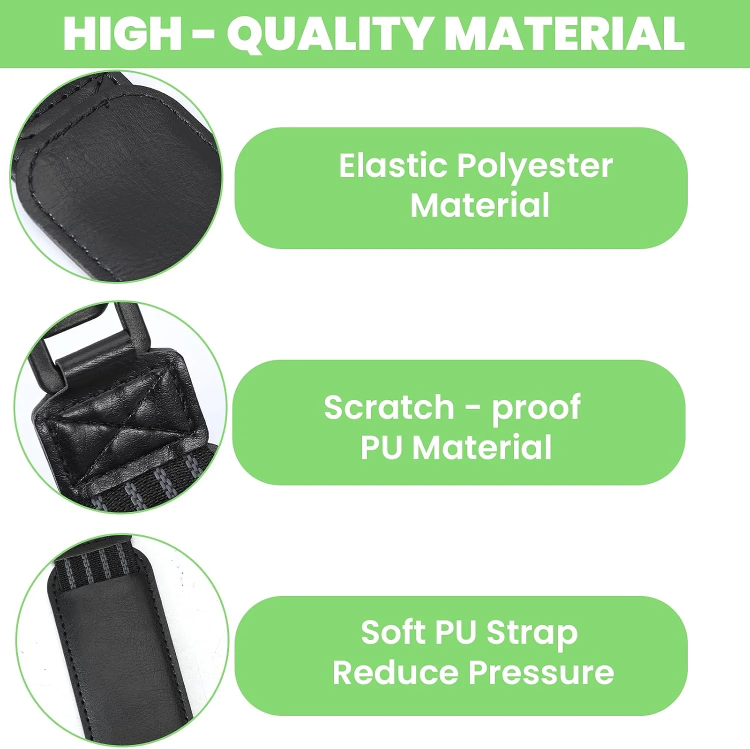 بسته 2 عددی نگهدارنده بند دستی تبلت، نگهدارنده انگشتی جهانی، لوازم جانبی بند الاستیک بالا، بندهای دسته سبک وزن، بندهای دستی امنیتی چند منظوره سازگار برای دستگاه های 6-9 اینچی