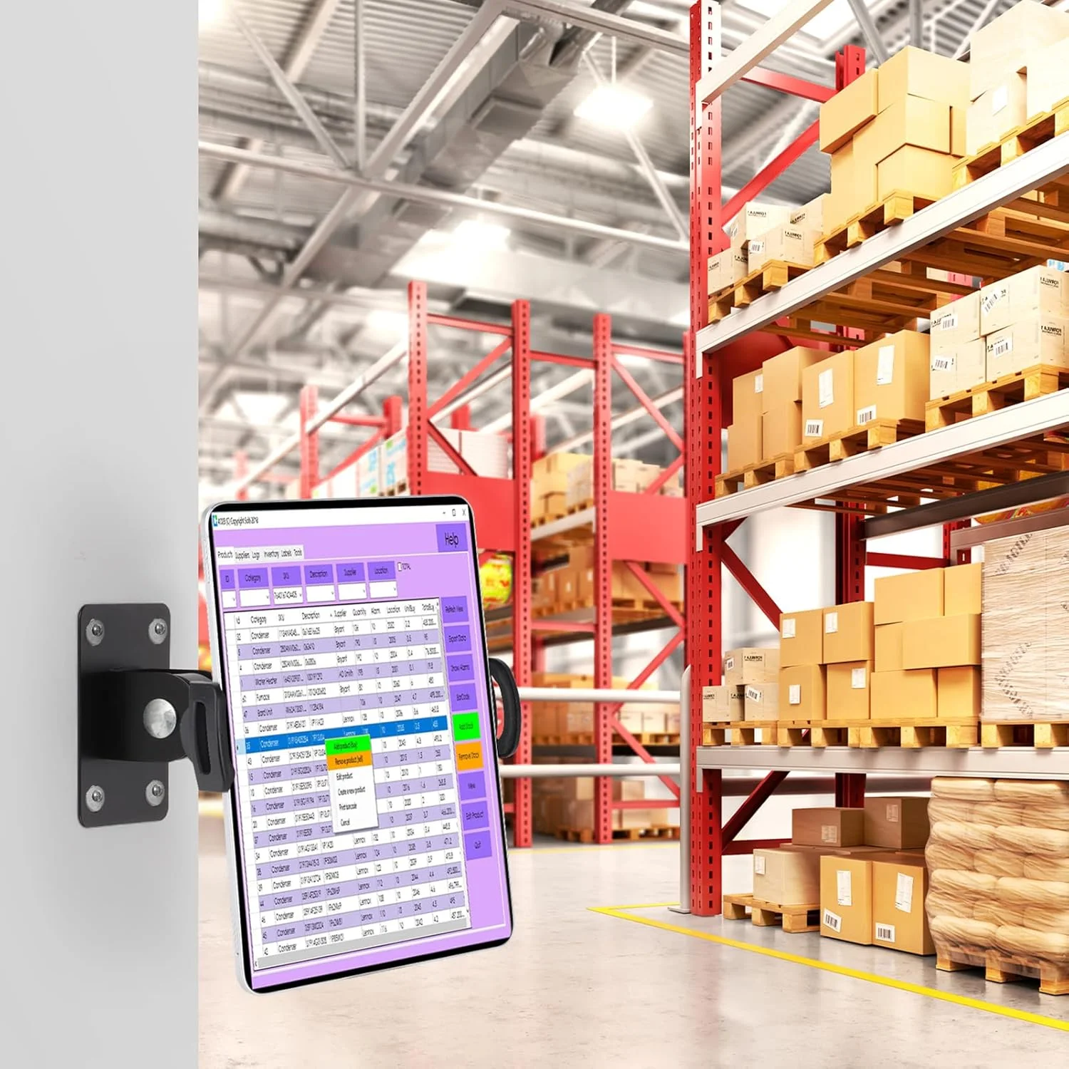 پایه دیواری تبلت با قابلیت کشش دوگانه، مناسب برای تبلت یا تلفن هوشمند 4.7 تا 12.9 اینچی، مکان های پزشکی، کارخانه، خانه ها، کلاس های درس (مشکی) پایه دیواری تبلت با قابلیت کشش دوگانه، مناسب برای تبلت یا تلفن هوشمند 4.7 تا 12.9 اینچی، مکان های پزشکی، کارخانه، خانه ها، کلاس های درس (مشکی)