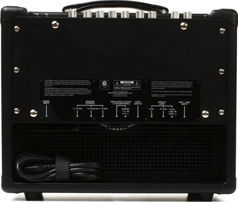 آمپلی فایر کومبو لامپی 5 واتی Blackstar HT 5R MkII با ریورب، کانال های دوگانه، USB و XLR DI با روکش مشکی | BA126003 آمپلی فایر کومبو لامپی 5 واتی Blackstar HT 5R MkII با ریورب، کانال های دوگانه، USB و XLR DI با روکش مشکی | BA126003