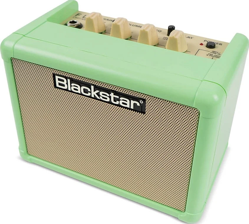 آمپلی فایر کوچک 3 واتی Blackstar Fly 3 نسخه محدود "سبز اقیانوسی"، کانال های کلین/OD، ISF، تاخیر نوار، ورودی MP3/Line، خروجی شبیه سازی شده آمپلی فایر کوچک 3 واتی Blackstar Fly 3 نسخه محدود "سبز اقیانوسی"، کانال های کلین/OD، ISF، تاخیر نوار، ورودی MP3/Line، خروجی شبیه سازی شده
