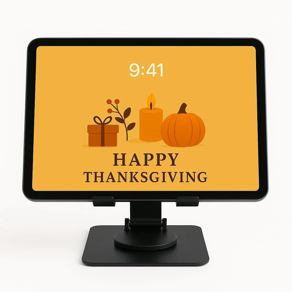 پایه نگهدارنده آیپد با قابلیت چرخش 360 درجه و تنظیم ارتفاع – مناسب برای تبلتهای 7 تا 13 اینچی، ساخته شده از آلیاژ آلومینیوم با درگاه شارژ، پدهای ضد لغزش و پنل پشتی تهویه دار | انتخاب گیمینگ پایه نگهدارنده آیپد با قابلیت چرخش 360 درجه و تنظیم ارتفاع – مناسب برای تبلتهای 7 تا 13 اینچی، ساخته شده از آلیاژ آلومینیوم با درگاه شارژ، پدهای ضد لغزش و پنل پشتی تهویه دار | انتخاب گیمینگ