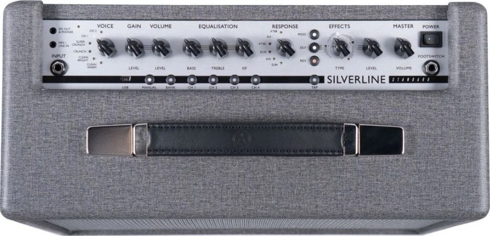 آمپلی فایر کمبو 20 وات Blackstar Silverline Standard با یک اسپیکر 10 اینچی Celestion V Type، پردازنده SHARC DSP، 6 صدا، ضبط USB و ISF | BA173010