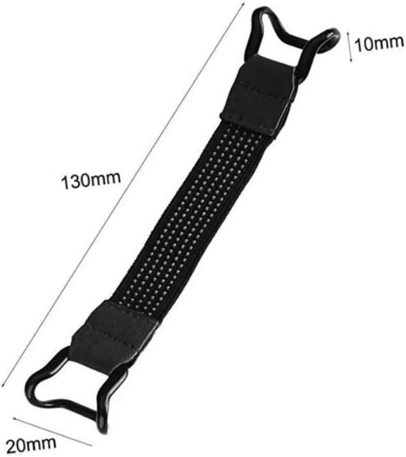 نگهدارنده تبلت بند نایلونی جهانی با دستگیره انگشتی برای کتابخوان الکترونیکی مشکی، پایه کشسان