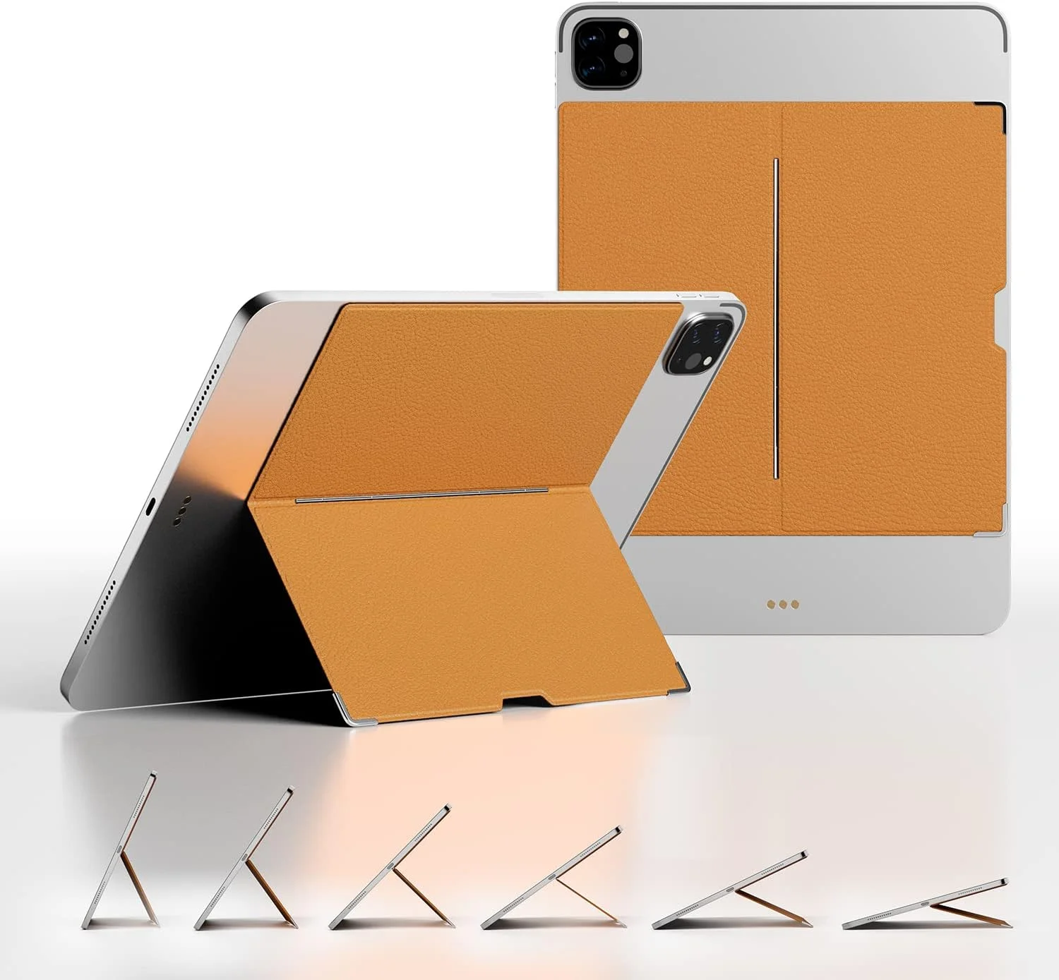 نگهدارنده چسبی تبلت، پایه نامرئی تخت آیپد، پایه جهانی قابل تنظیم برای تبلت ها