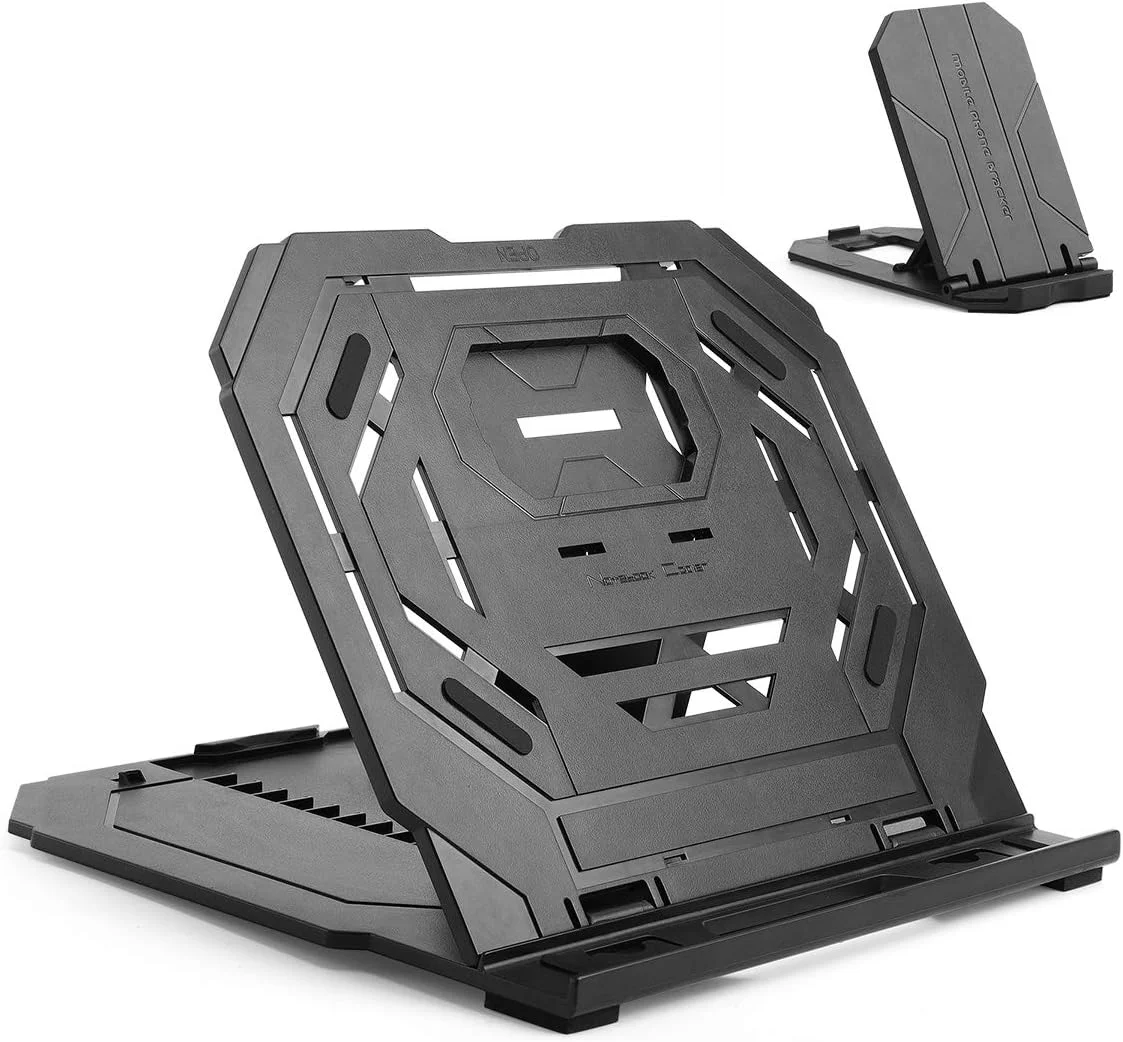 پایه تبلت طراحی، پایه لپ تاپ برای نمایشگر تبلت، 9 سطح زاویه قابل تنظیم با نگهدارنده تلفن داخلی، برای تبلت طراحی 12-17 اینچی، تلفن های هوشمند پایه تبلت طراحی، پایه لپ تاپ برای نمایشگر تبلت، 9 سطح زاویه قابل تنظیم با نگهدارنده تلفن داخلی، برای تبلت طراحی 12-17 اینچی، تلفن های هوشمند