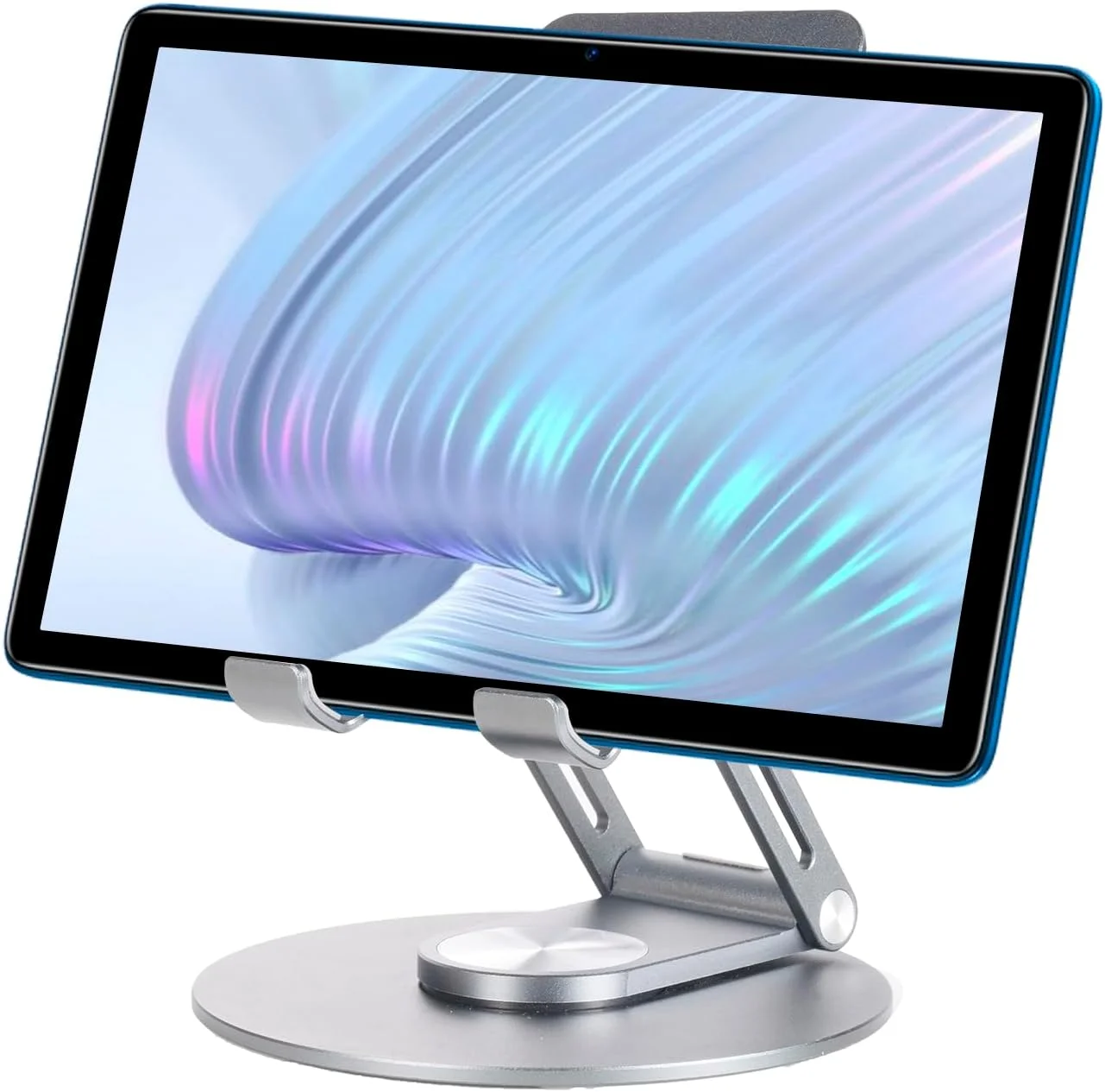 پایه تبلت تاشو DOOGEE، پایه مانیتور قابل حمل، پایه رومیزی تبلت با قابلیت تنظیم چند زاویه، فوق العاده محکم پایه تبلت تاشو DOOGEE، پایه مانیتور قابل حمل، پایه رومیزی تبلت با قابلیت تنظیم چند زاویه، فوق العاده محکم