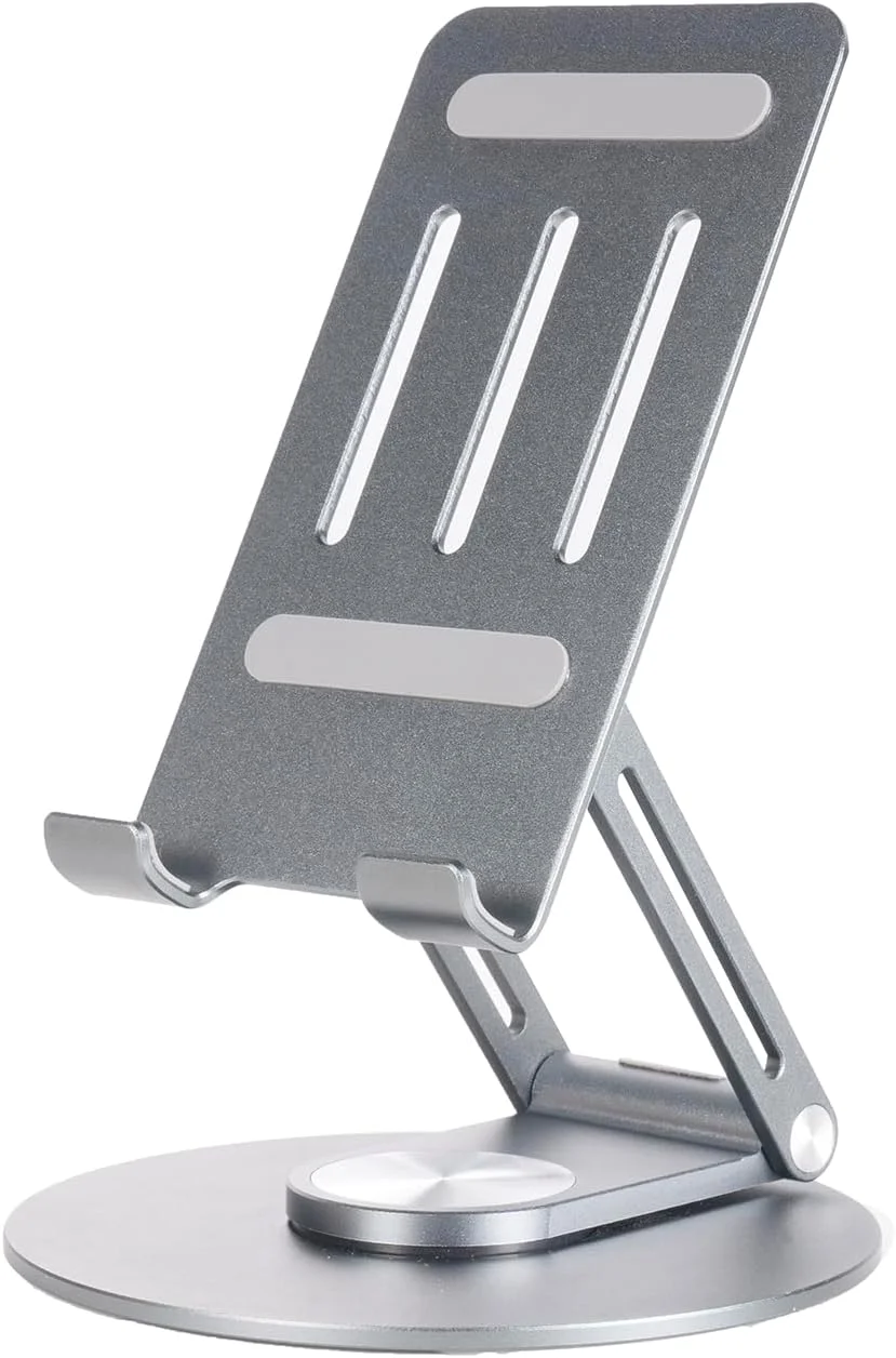 پایه تبلت تاشو DOOGEE، پایه مانیتور قابل حمل، پایه رومیزی تبلت با قابلیت تنظیم چند زاویه، فوق العاده محکم