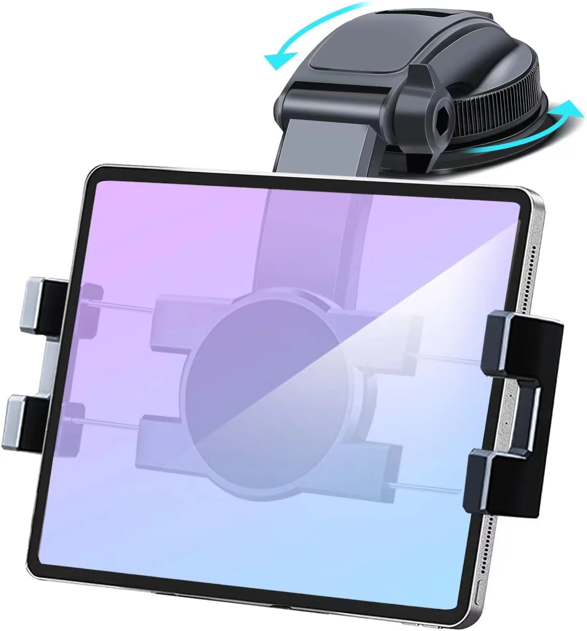پایه نگهدارنده تبلت داشبورد خودرو، با قابلیت چرخش 360 درجه و مکنده قوی، مناسب برای آیپد پرو 12.9/9.7/11/10.5/Air/Mini 6 5 4 3، سامسونگ گلکسی تب، آیفون 17/16، تبلت و گوشی 4.7 تا 12.9 اینچ پایه نگهدارنده تبلت داشبورد خودرو، با قابلیت چرخش 360 درجه و مکنده قوی، مناسب برای آیپد پرو 12.9/9.7/11/10.5/Air/Mini 6 5 4 3، سامسونگ گلکسی تب، آیفون 17/16، تبلت و گوشی 4.7 تا 12.9 اینچ