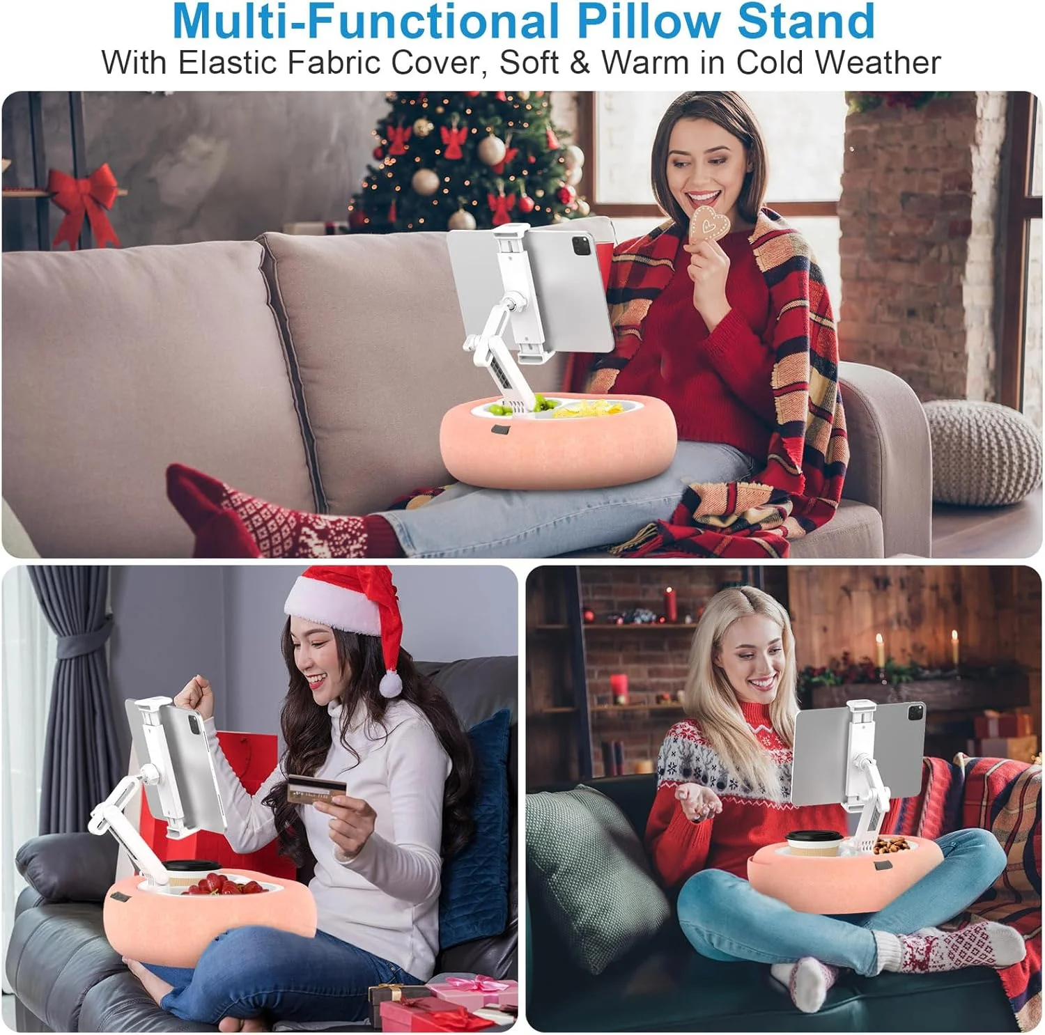 پایه نگهدارنده تبلت و کتابخوان ضد آب چند منظوره برای تخت، مبل، حمام، استخر، قابل حمل و بادی با پارچه جداشدنی، نگهداری آسان و مناسب تمام فصول، مناسب برای دستگاه های 5 تا 12.9 اینچی پایه نگهدارنده تبلت و کتابخوان ضد آب چند منظوره برای تخت، مبل، حمام، استخر، قابل حمل و بادی با پارچه جداشدنی، نگهداری آسان و مناسب تمام فصول، مناسب برای دستگاه های 5 تا 12.9 اینچی