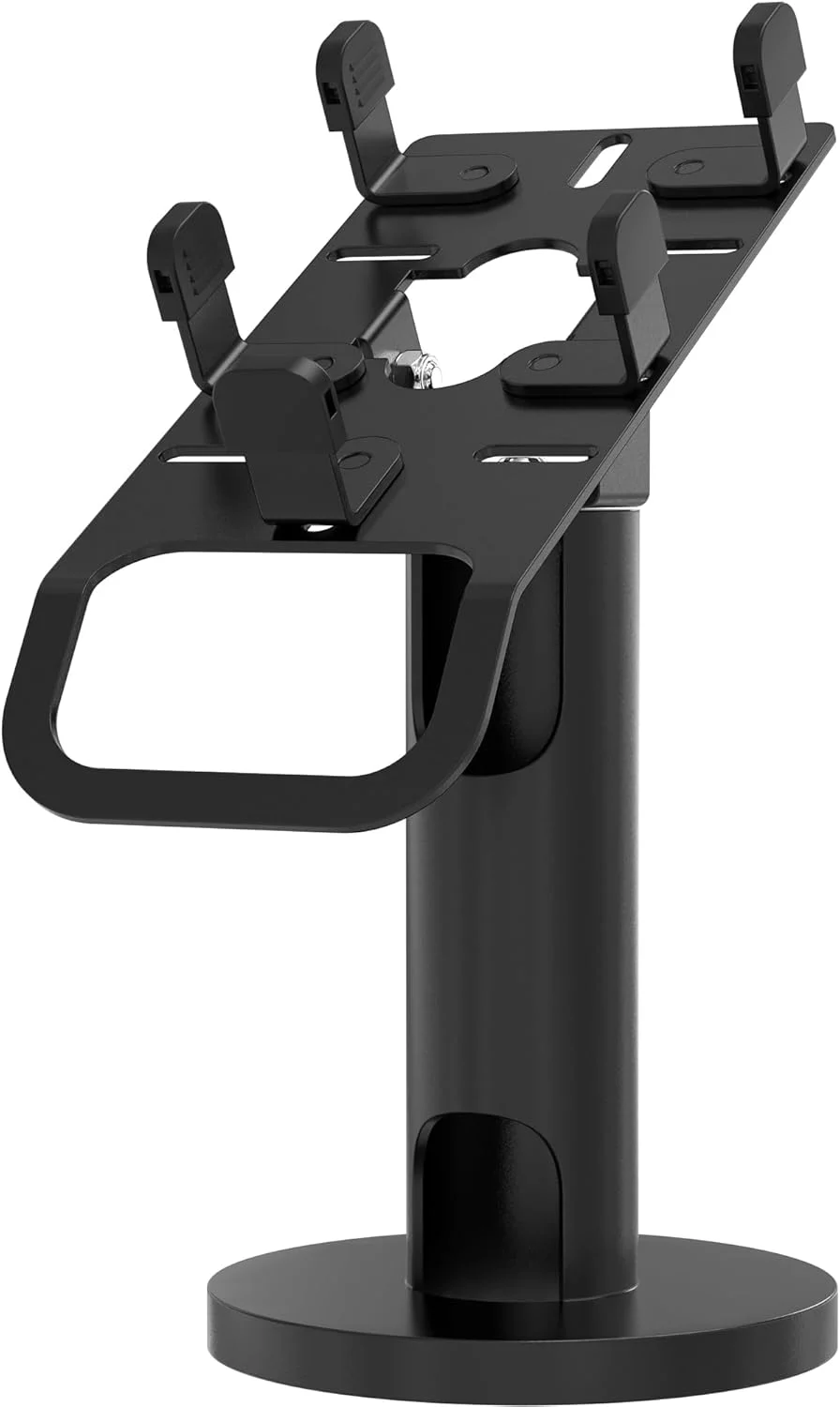 پایه نگهدارنده کارتخوان یونیورسال CTA Digital - پایه ترمینال کارتخوان چرخشی یونیورسال برای ایستگاه های Verifone، Ingenico و Pax POS - نصب آسان با پیچ یا چسب ضد سرقت پایه نگهدارنده کارتخوان یونیورسال CTA Digital - پایه ترمینال کارتخوان چرخشی یونیورسال برای ایستگاه های Verifone، Ingenico و Pax POS - نصب آسان با پیچ یا چسب ضد سرقت