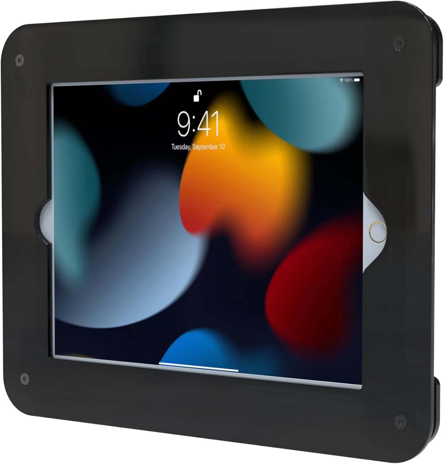 محفظه دیواری ضد سرقت آیپد از جنس اکریلیک – محفظه امن دیواری - آیپد 10.2 اینچ - آیپد ایر 3 - آیپد پرو 10.5 اینچ - مشکی - (PAD-ASVEB)