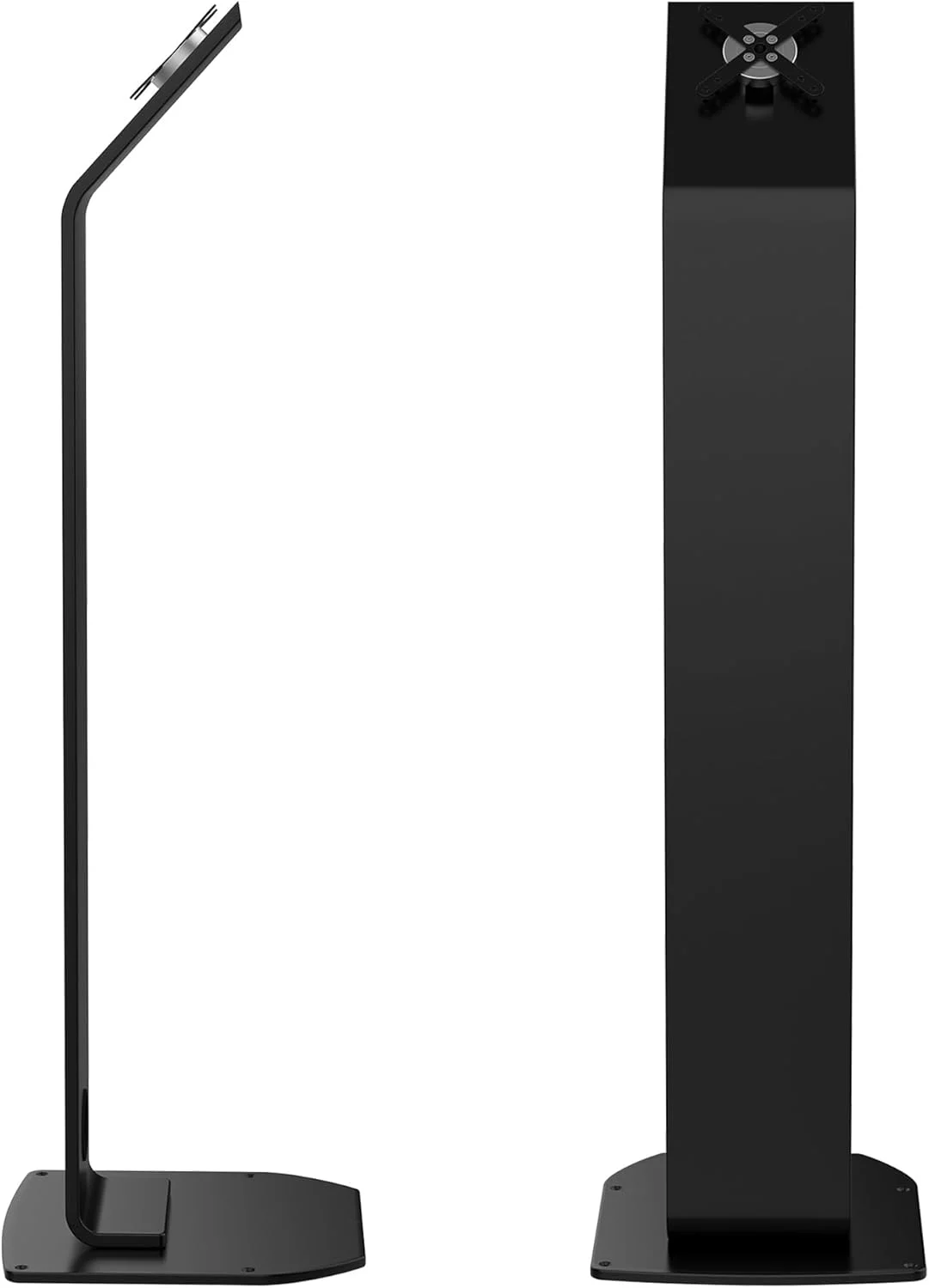 پایه ایستاده کیوسک - پایه ایستاده سنگین وزن CTA سازگار با VESA با سیستم مسیریابی کابل داخلی و پد مقاوم در برابر خراش روی پایه وزنی و قابلیت های کیتینگ (ADD-PARAFS) - مشکی