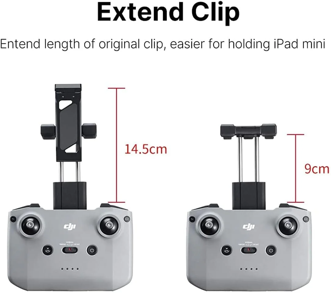 نگهدارنده تبلت برای کنترلر DJI Mavic 3 / Air 2S / Mavic Air 2 / Mini 2 - تجهیزات Drone Valley