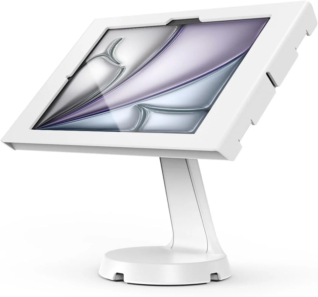 محفظه ایپد ایر M2 و M3 11 اینچی Compulocks مدل Apex به همراه پایه میله ای - سفید