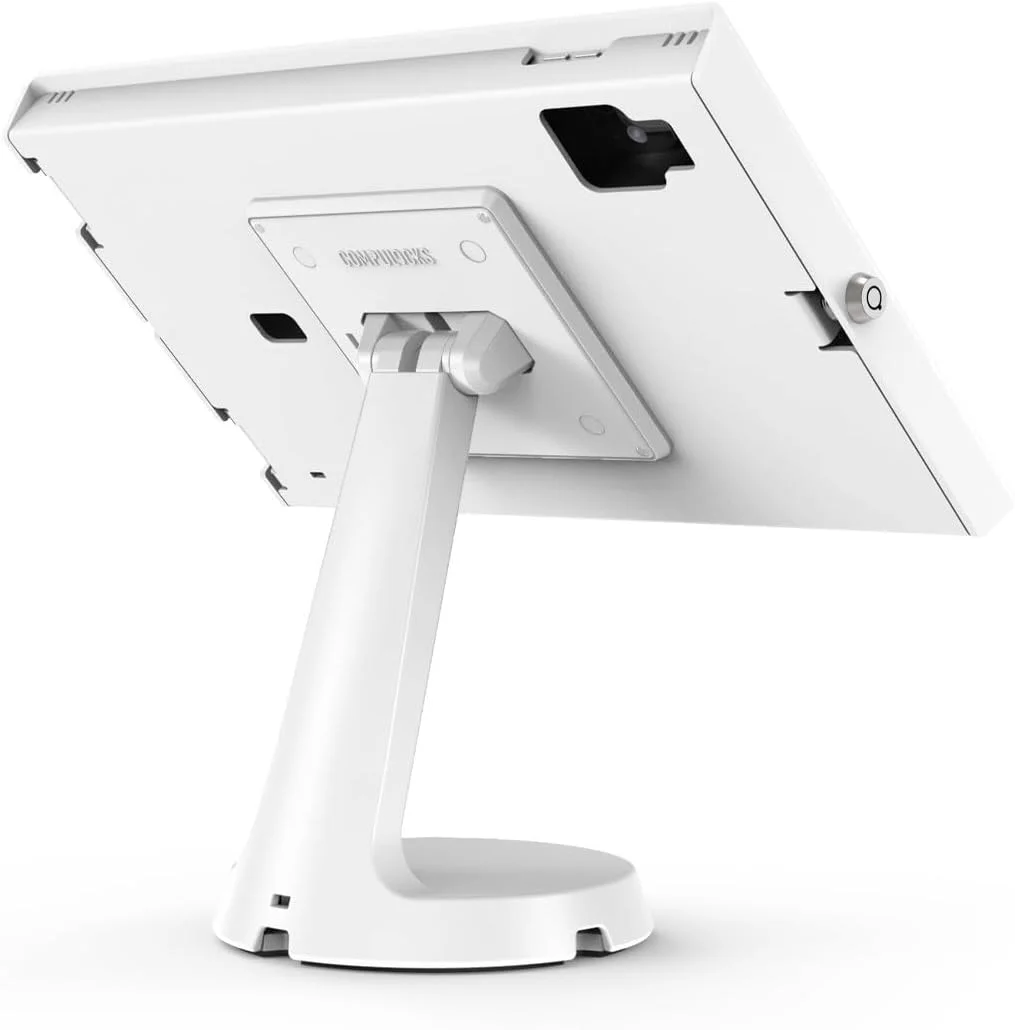 محفظه ایپد ایر M2 و M3 11 اینچی Compulocks مدل Apex به همراه پایه میله ای - سفید