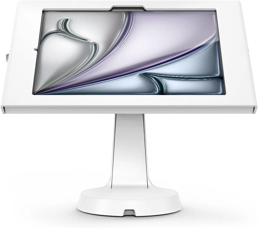 محفظه ایپد ایر M2 و M3 11 اینچی Compulocks مدل Apex به همراه پایه میله ای - سفید