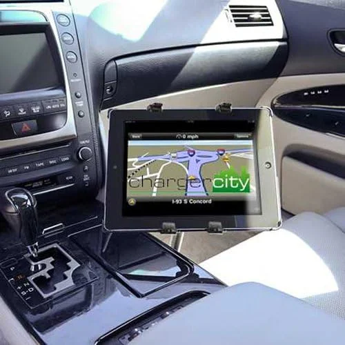 پایه تبلت قابل تنظیم برای خودرو، کامیون و صندلی - مناسب برای تبلت های 7 تا 12 اینچی - نصب آسان