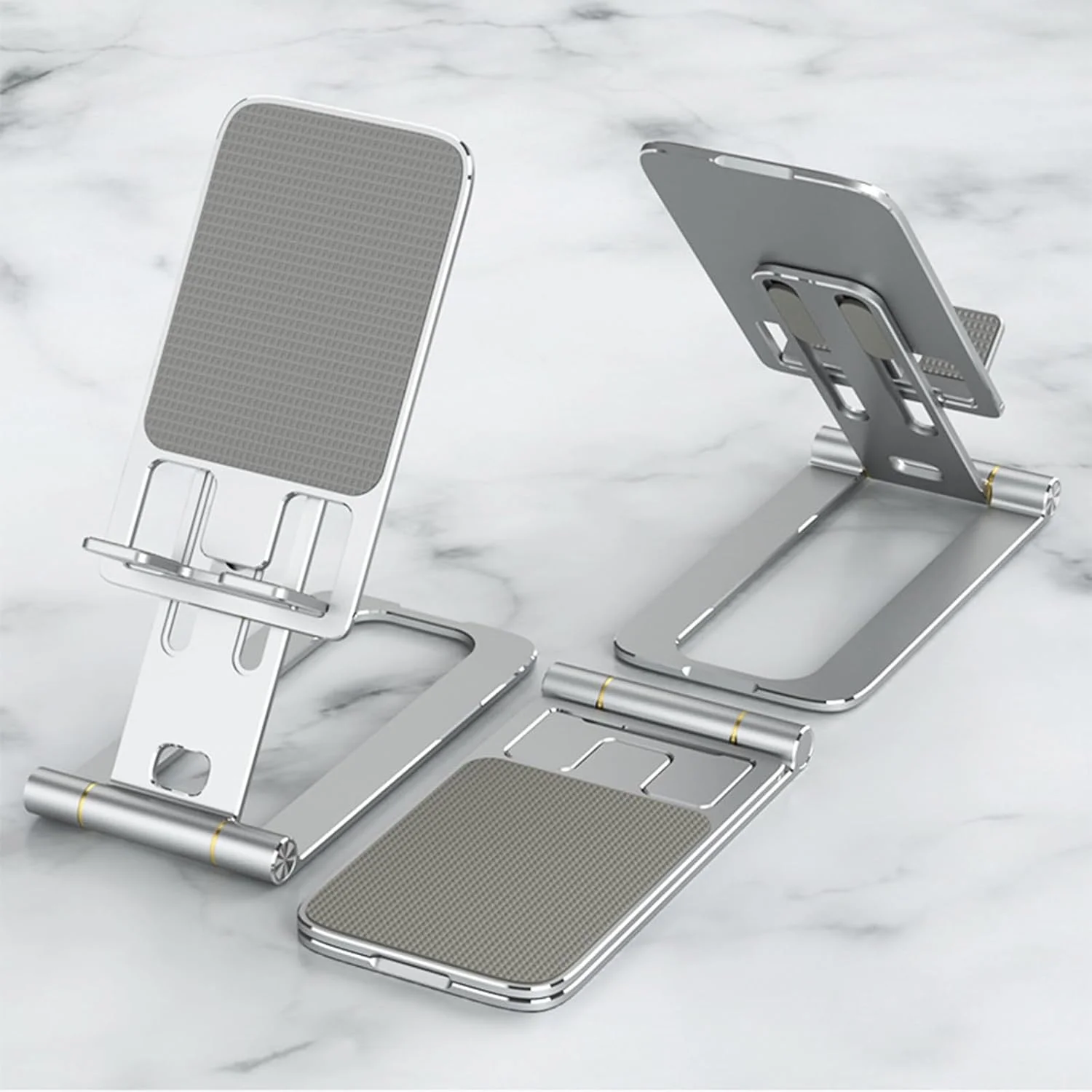 پایه نگهدارنده تاشو گوشی موبایل و تبلت مناسب برای میز، خانواده، کودکان، مطالعه و تماس های ویدیویی
