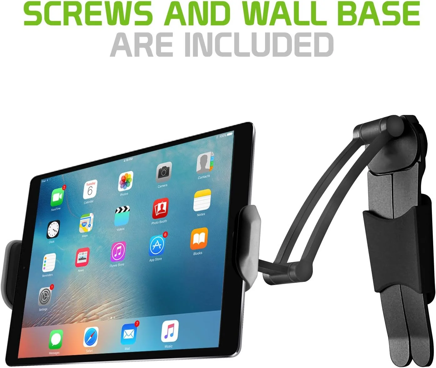 پایه نگهدارنده تبلت آشپزخانه Cellet، پایه رومیزی 2 در 1 برای نصب روی دیوار، میز، پیشخوان، مناسب برای آیپد/پرو/ایر/مینی، مایکروسافت سرفیس پرو، گلکسی تب، کروم بوک، پیکسل بوک و غیره - مشکی پایه نگهدارنده تبلت آشپزخانه Cellet، پایه رومیزی 2 در 1 برای نصب روی دیوار، میز، پیشخوان، مناسب برای آیپد/پرو/ایر/مینی، مایکروسافت سرفیس پرو، گلکسی تب، کروم بوک، پیکسل بوک و غیره - مشکی