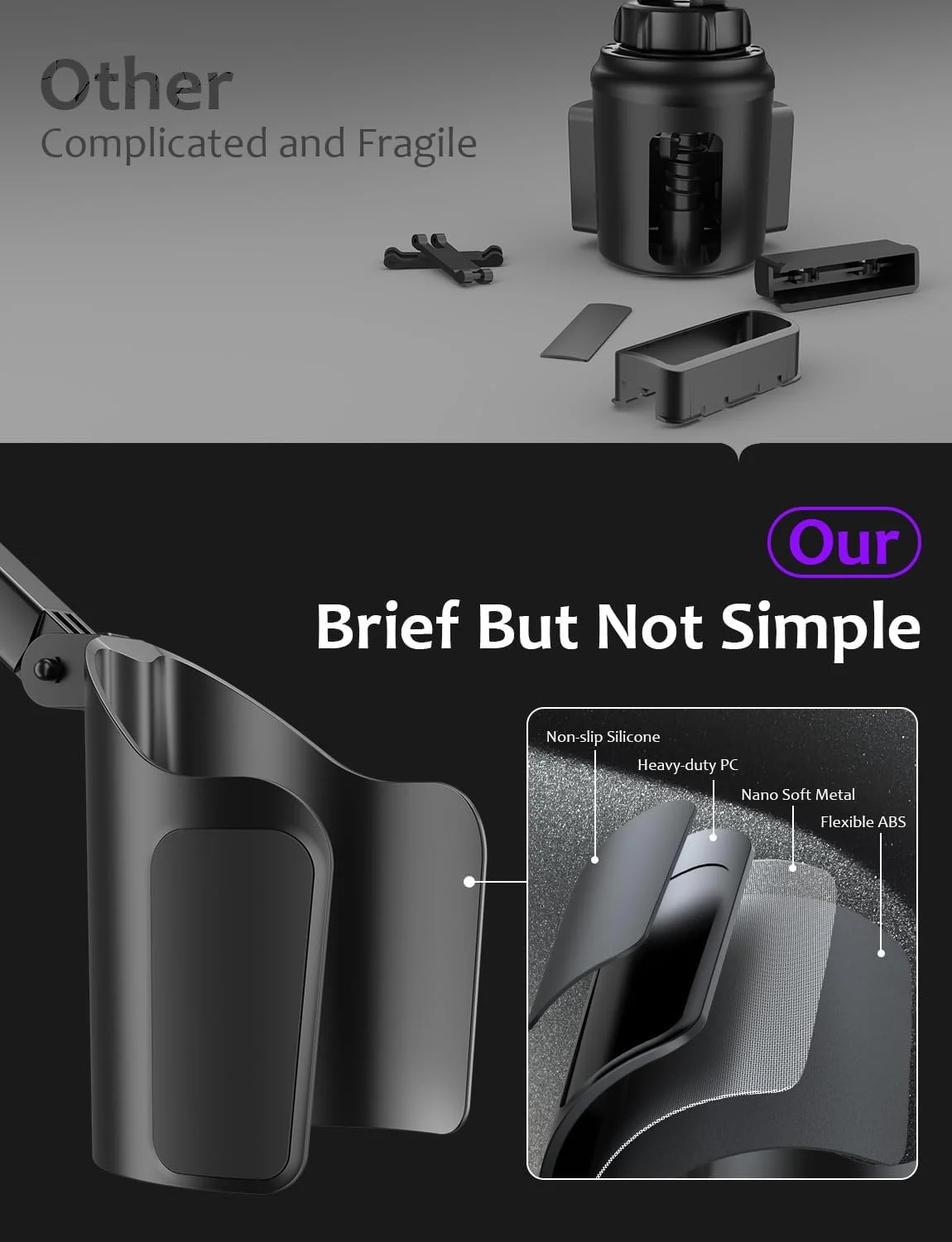 پایه تبلت لیوانی خودرو ترایون مناسب آیپد: پایه نگهدارنده تبلت لیوانی با بازوی قابل تنظیم سازگار با آیپد پرو ایر مینی | گلکسی تب | کیندل فایر HD یا سایر دستگاه های 4.7-12.9 اینچی پایه تبلت لیوانی خودرو ترایون مناسب آیپد: پایه نگهدارنده تبلت لیوانی با بازوی قابل تنظیم سازگار با آیپد پرو ایر مینی | گلکسی تب | کیندل فایر HD یا سایر دستگاه های 4.7-12.9 اینچی