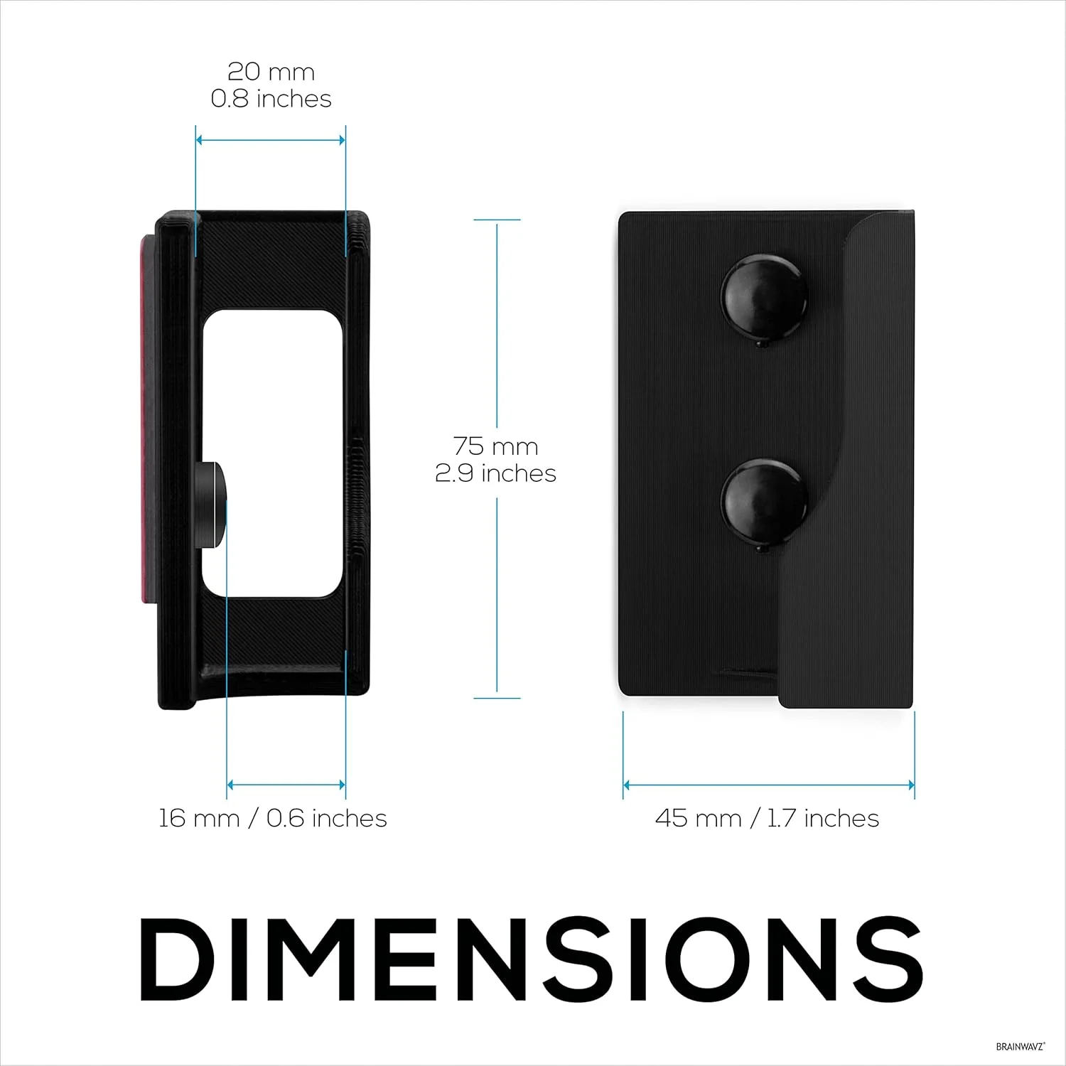 نگهدارنده دیواری چسبی لپ تاپ و تبلت BRAINWAVZ برای مک بوک، سرفیس، نوت بوک، آیپد، گلکسی تب، کتاب های الکترونیکی، کیندل و غیره، چسباندن یا پیچ کردن (مشکی) نگهدارنده دیواری چسبی لپ تاپ و تبلت BRAINWAVZ برای مک بوک، سرفیس، نوت بوک، آیپد، گلکسی تب، کتاب های الکترونیکی، کیندل و غیره، چسباندن یا پیچ کردن (مشکی)