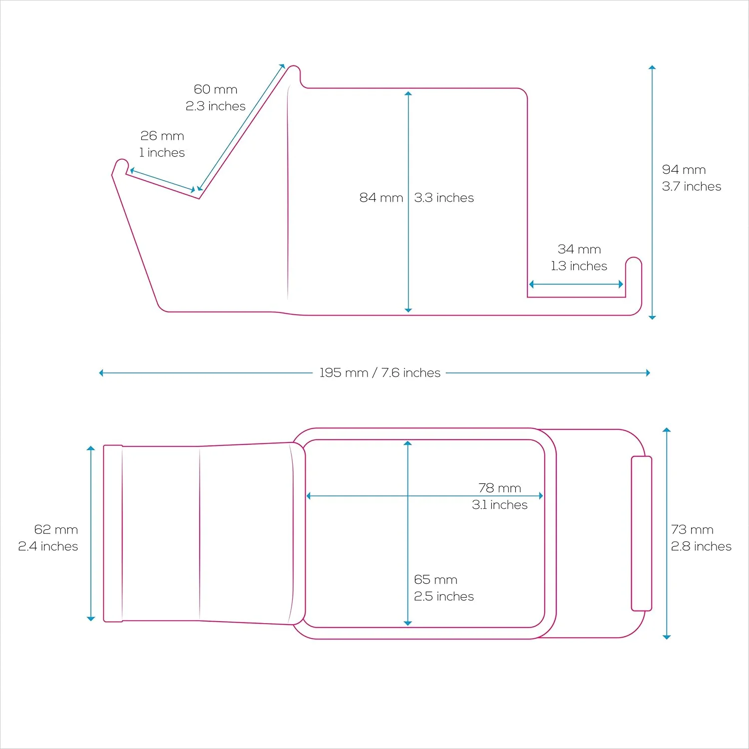 نگهدارنده لوازم رومیزی BRAINWAVZ با جایگاه دسته بازی، استند تبلت برای آیپد/آیفون، محل نگهداری کنترل تلویزیون و قلم، کاهش دهنده بهم ریختگی میز، تمام وسایل میز کناری خود را در یک فضا داشته باشید (سفید)