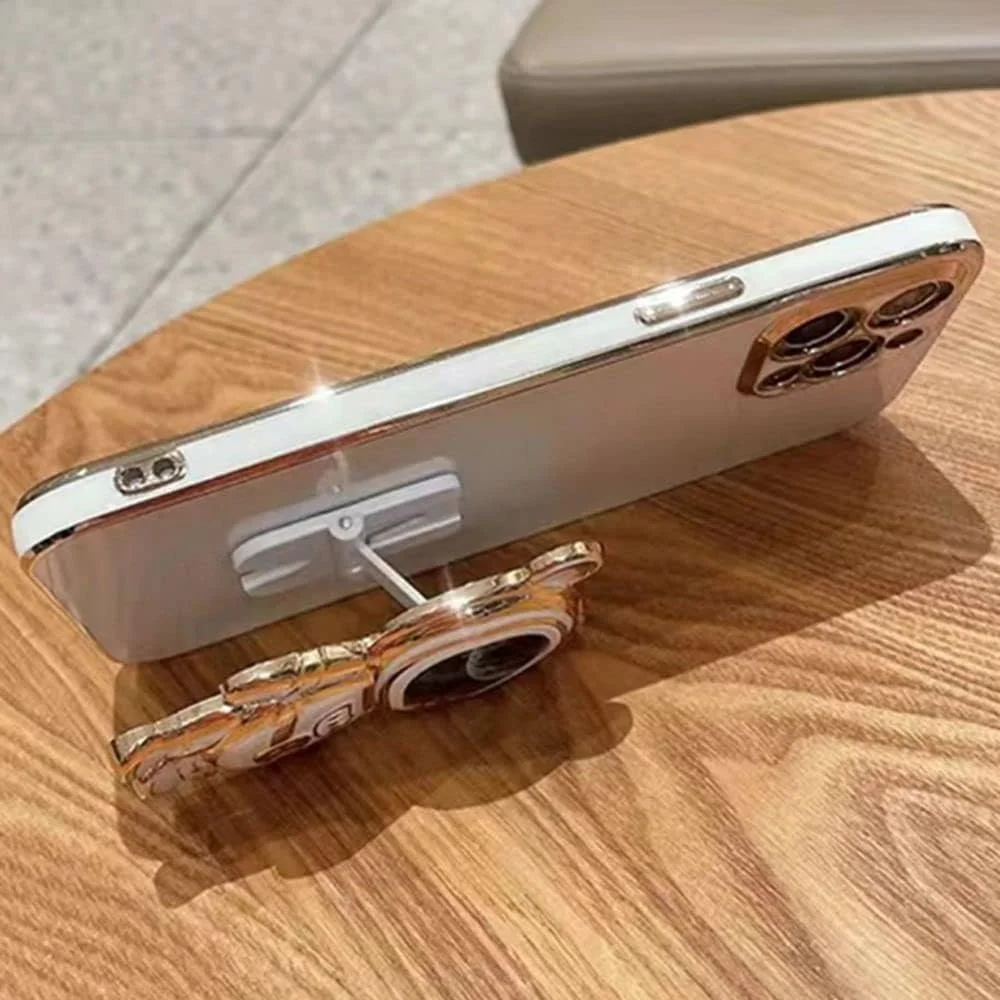 پایه نگهدارنده گوشی موبایل طرح فضانورد کارتونی تاشو رومیزی - 3 عدد