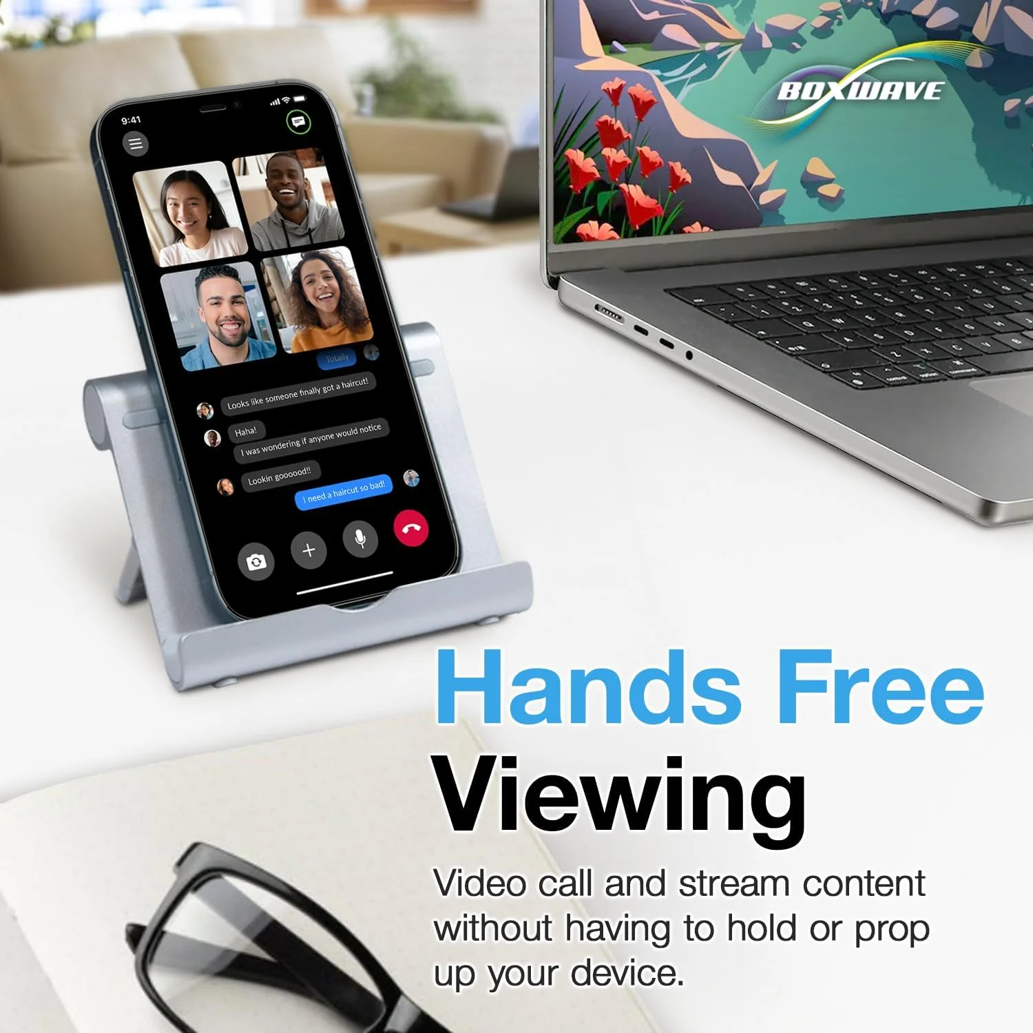 پایه و نگهدارنده باکس ویو سازگار با Leapfrog LeapPad Academy - پایه آلومینیومی VersaView، قابل حمل، زاویه دید چندگانه و مقاوم