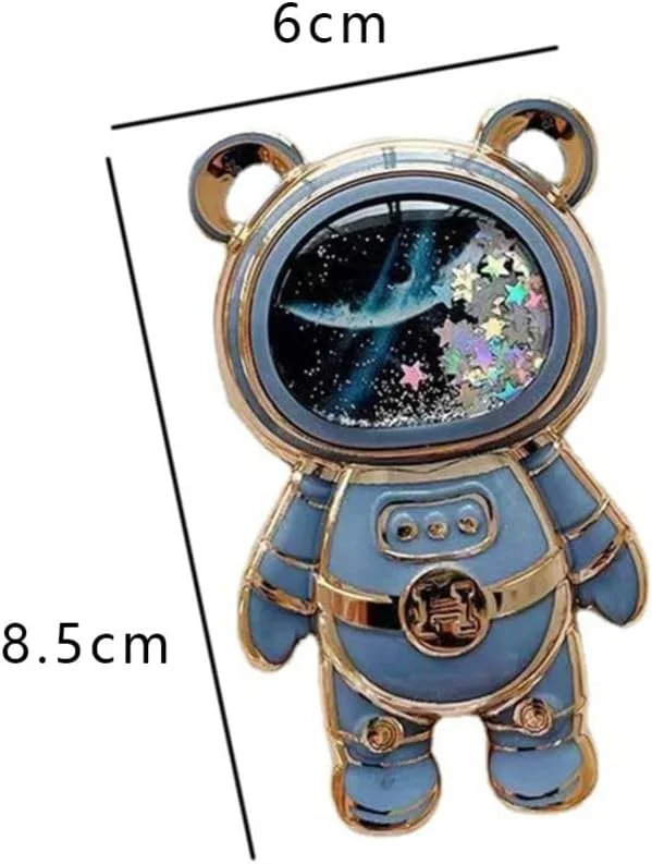 پایه نگهدارنده گوشی موبایل طرح فضانورد کارتونی تاشو رومیزی - 3 عدد