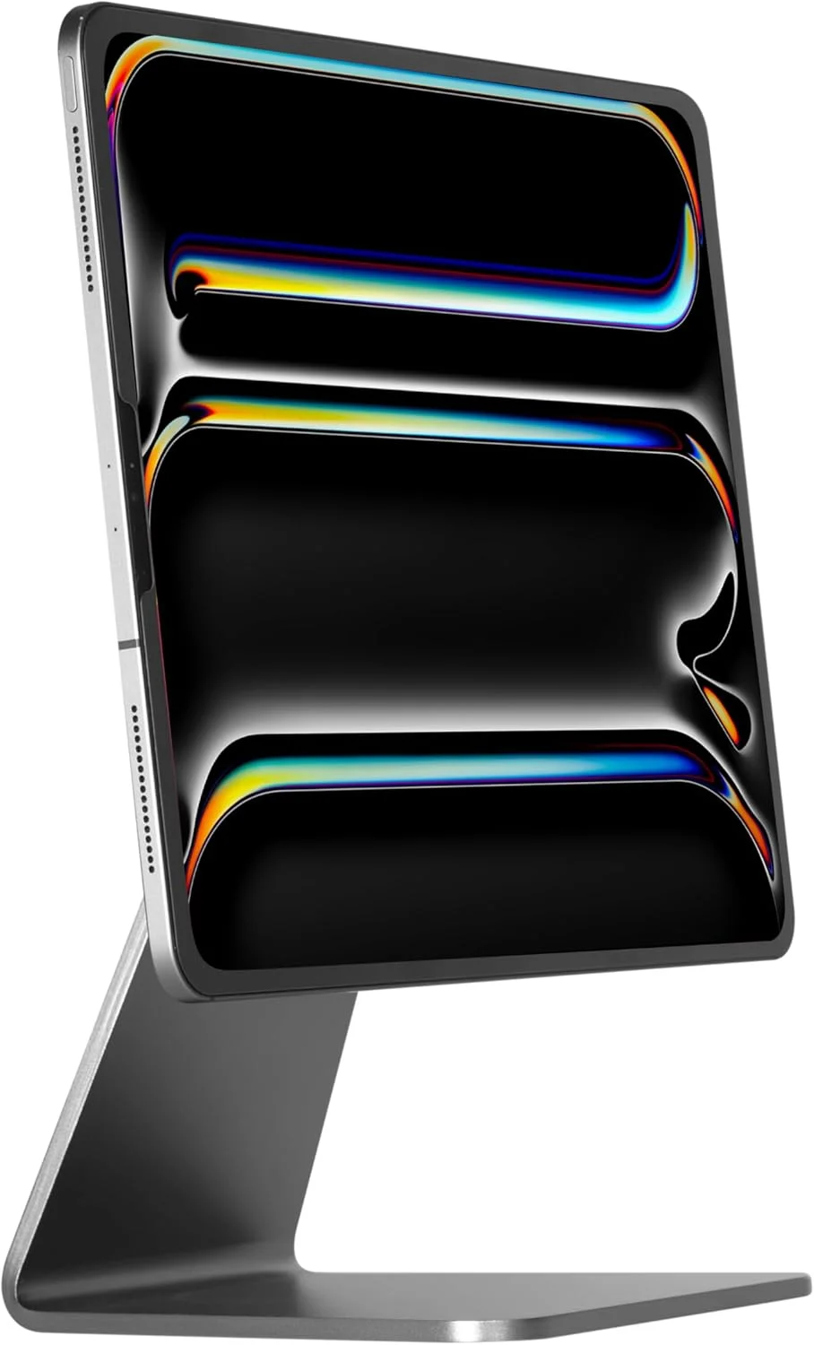 پایه نگهدارنده آیپد پرو با ثبات بالا، پایه مغناطیسی قابل تنظیم برای اپل آیپد ایر ۱۳ اینچی و آیپد پرو ۱۲.۹ اینچی نسل ۳/۴/۵/۶ - خاکستری