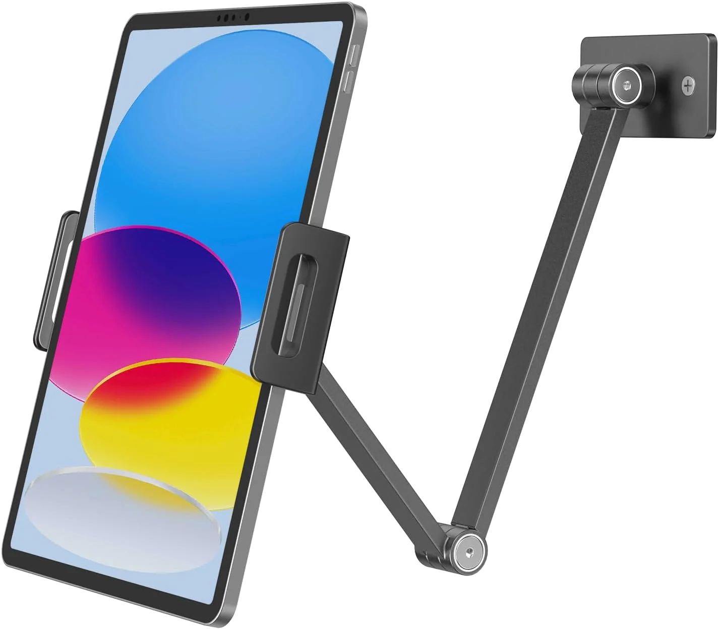 نگهدارنده دیواری تبلت BEWISER، چرخش 360 درجه انعطاف پذیر، ارتفاع و زاویه قابل تنظیم، بازوی بلند آلیاژ آلومینیوم تاشو سازگار با تلفن و تبلت 4.7-12.9 اینچی در آشپزخانه یا دفتر (خاکستری فضایی)… نگهدارنده دیواری تبلت BEWISER، چرخش 360 درجه انعطاف پذیر، ارتفاع و زاویه قابل تنظیم، بازوی بلند آلیاژ آلومینیوم تاشو سازگار با تلفن و تبلت 4.7-12.9 اینچی در آشپزخانه یا دفتر (خاکستری فضایی)…