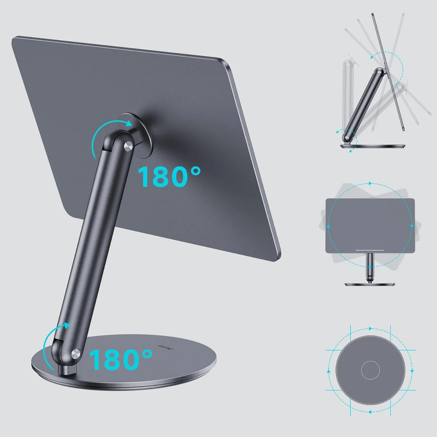 پایه مغناطیسی آیپد BENKS، پایه تبلت چرخشی 360 درجه Infinity Pro، پایه نگهدارنده تبلت تاشو و قابل حمل برای Apple iPad Pro 11 اینچ نسل 4/3/2/1، Air 11 اینچ نسل 7/6/5/4 پایه مغناطیسی آیپد BENKS، پایه تبلت چرخشی 360 درجه Infinity Pro، پایه نگهدارنده تبلت تاشو و قابل حمل برای Apple iPad Pro 11 اینچ نسل 4/3/2/1، Air 11 اینچ نسل 7/6/5/4