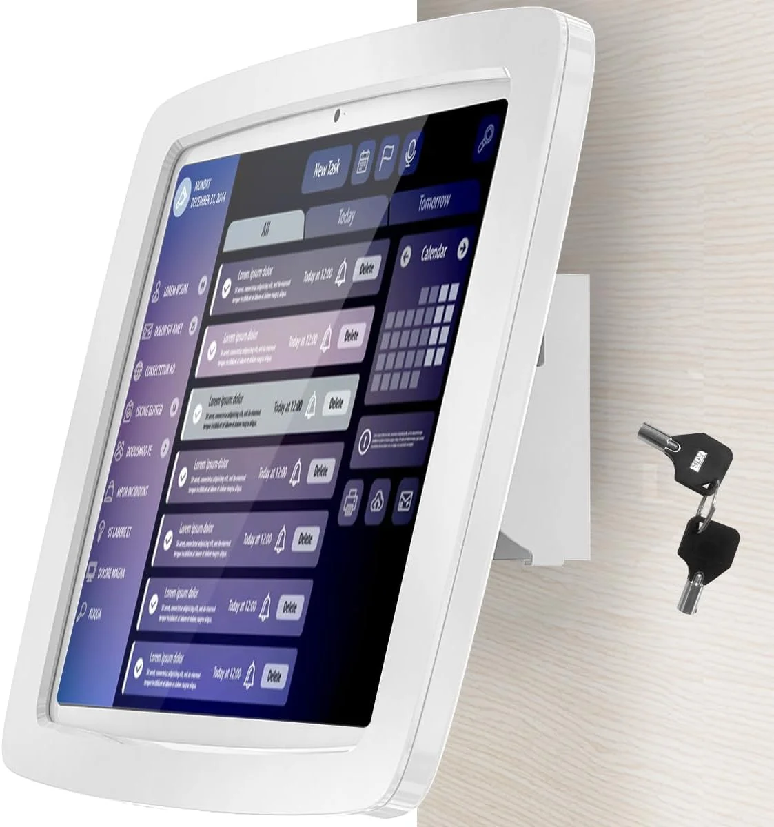 پایه دیواری تبلت قفلدار و قابل تنظیم زاویه با امنیت ضد سرقت - سازگار با آیپد 10.9 اینچی نسل 10، پرو 11 اینچی نسل 1، 2، 3، 4، ایر 4، 5، ایر 11 اینچی، آیپد 11 اینچی (A16) - BSW102WA پایه دیواری تبلت قفلدار و قابل تنظیم زاویه با امنیت ضد سرقت - سازگار با آیپد 10.9 اینچی نسل 10، پرو 11 اینچی نسل 1، 2، 3، 4، ایر 4، 5، ایر 11 اینچی، آیپد 11 اینچی (A16) - BSW102WA